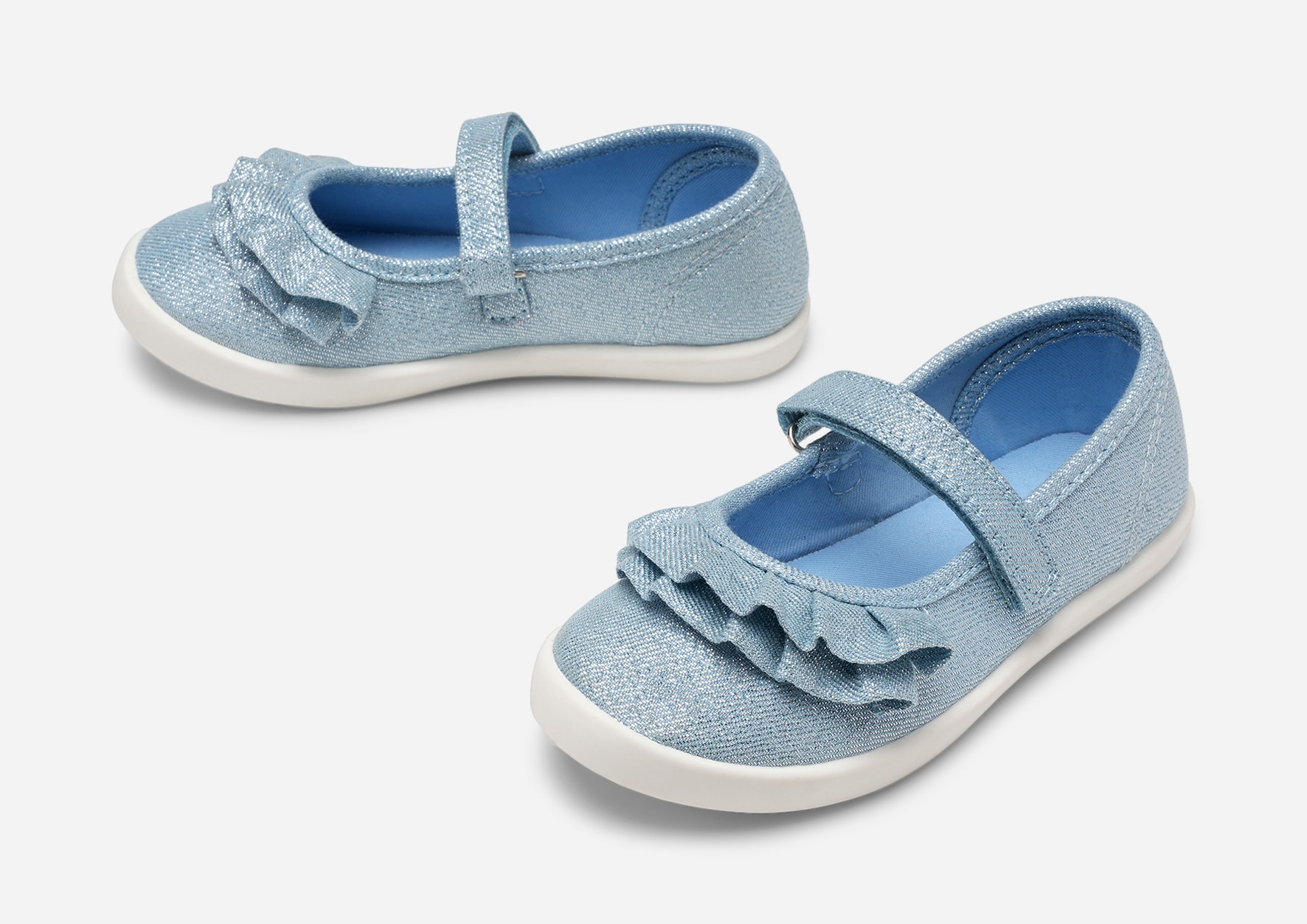 DINSKO, Ballerinaskor Blåa