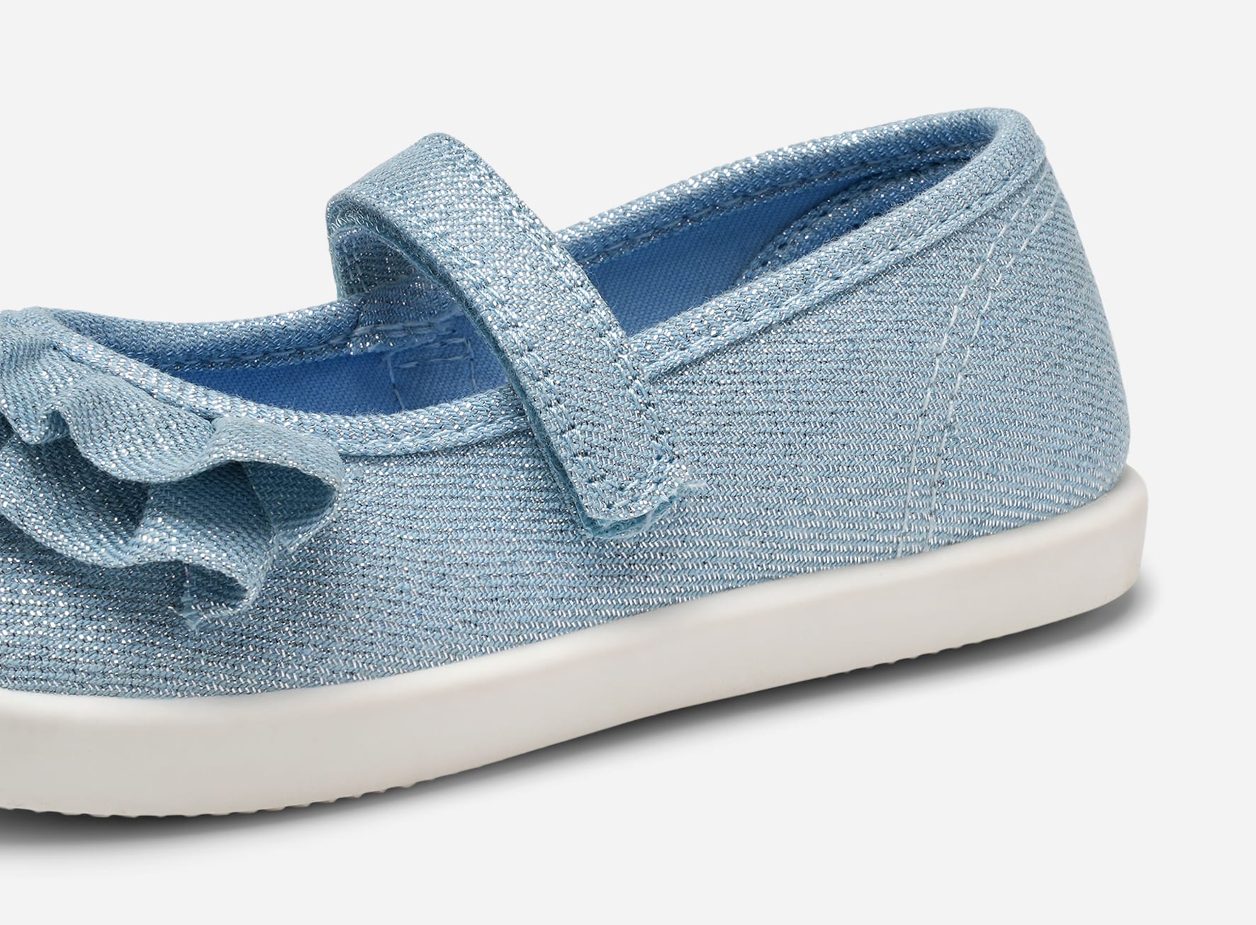 DINSKO, Ballerinaskor Blåa