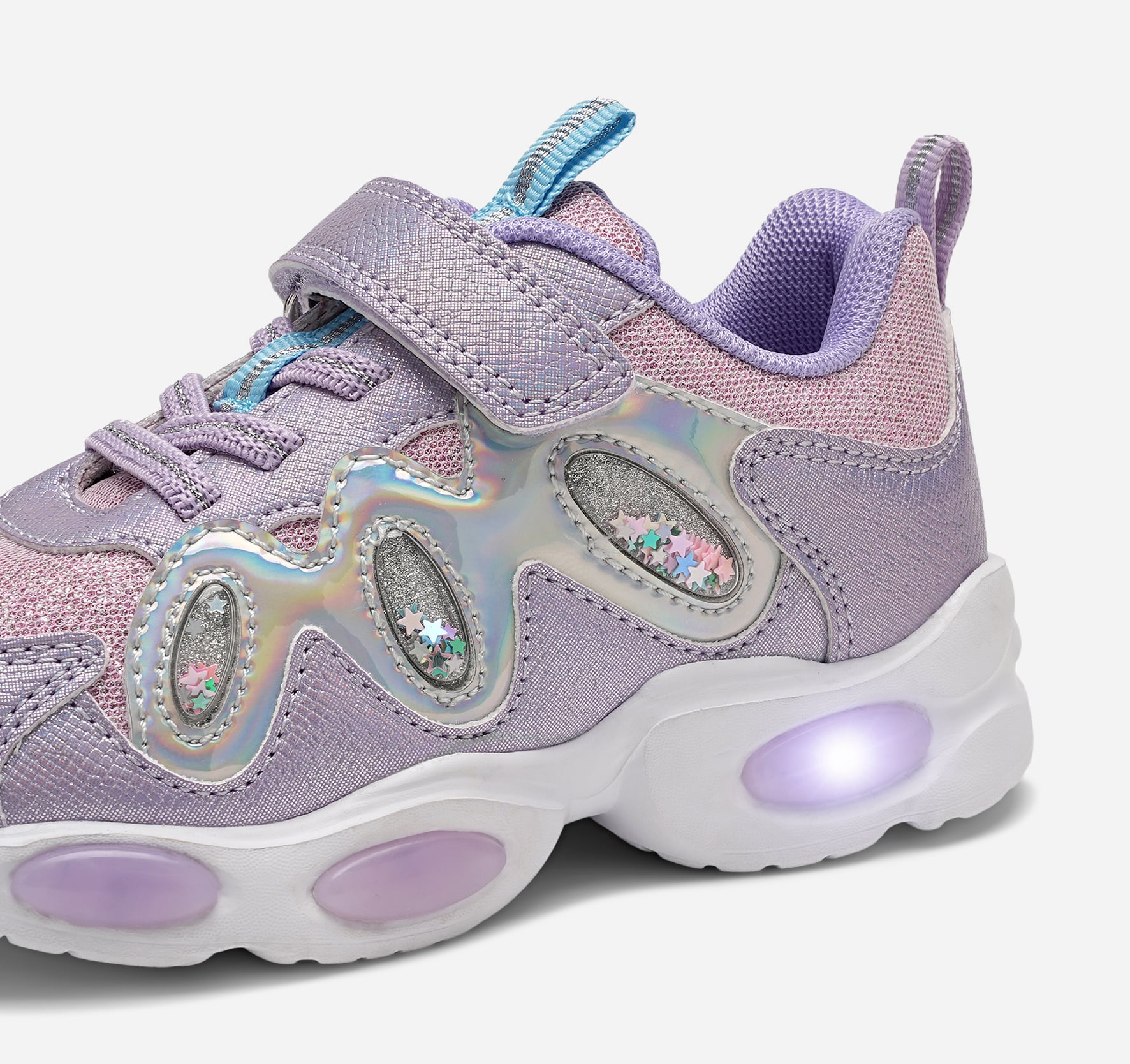 DINSKO, Blinkande sneakers Lila