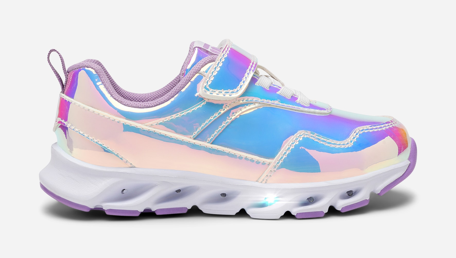 DINSKO, Blinkande sneakers Metallfärgade