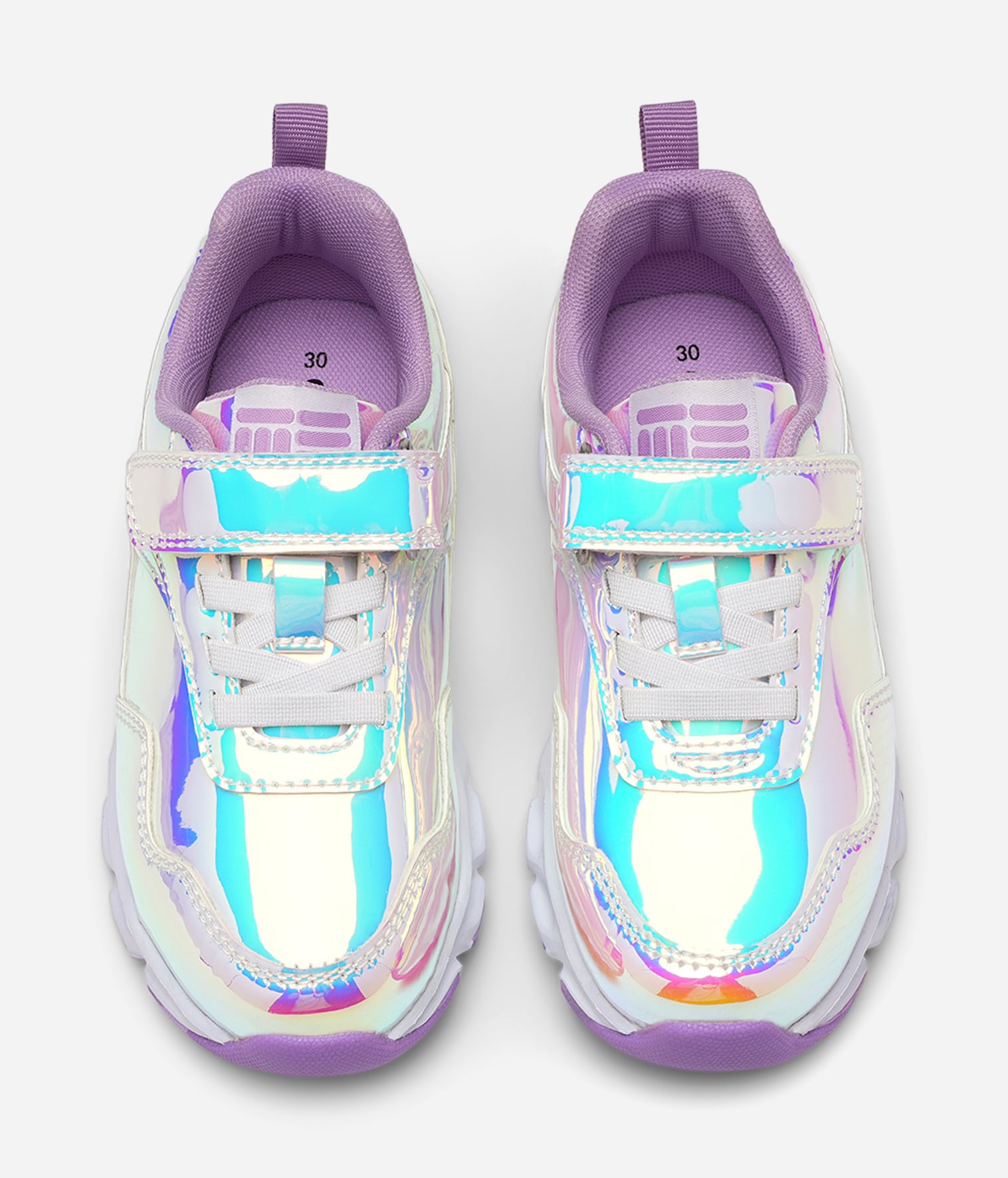 DINSKO, Blinkande sneakers Metallfärgade