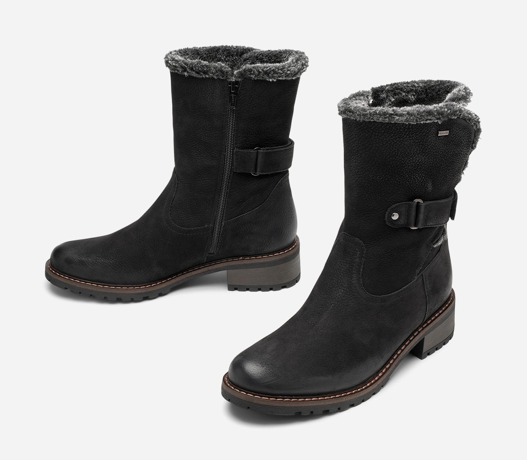PACE, Varmfodrade boots Svarta