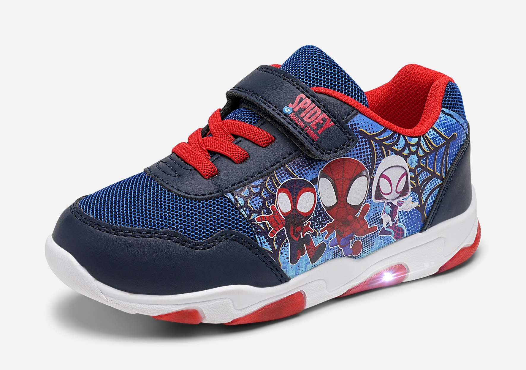 SPIDEY, Blinkande sneakers Flerfärgade