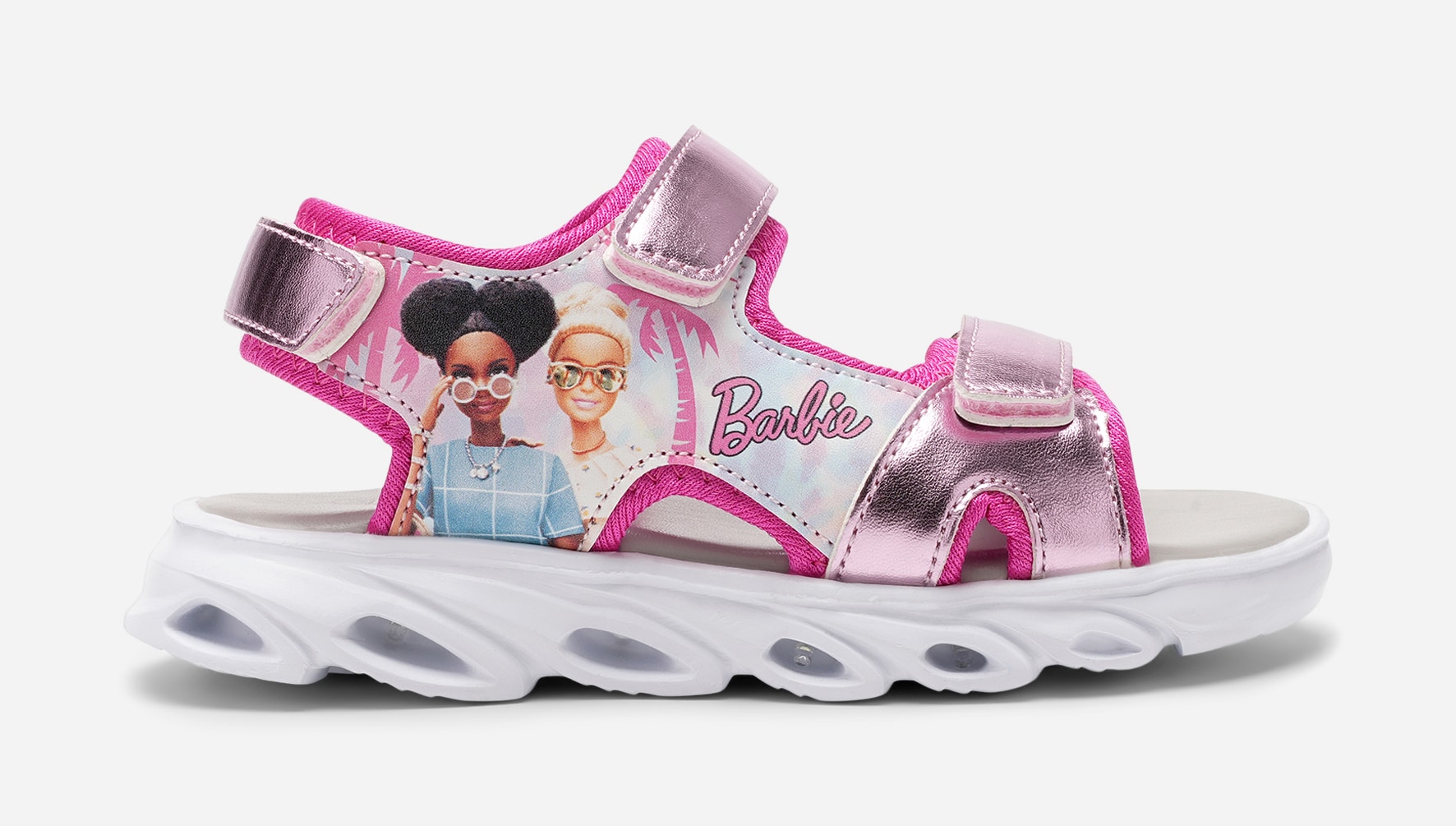 Barbie, Blinkande sneakers Rosa