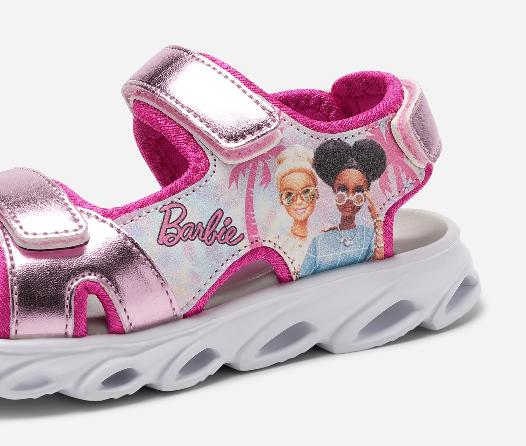 Barbie, Blinkande sneakers Rosa