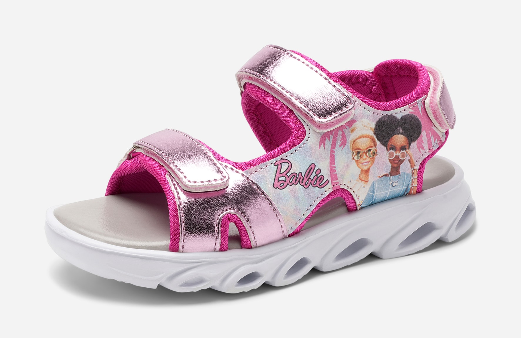 Barbie, Blinkande sneakers Rosa