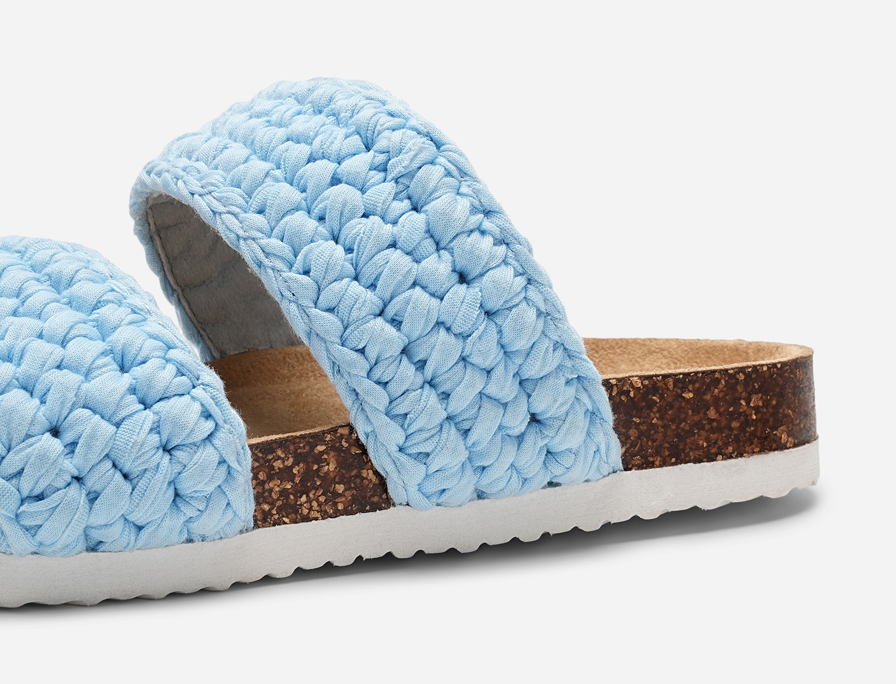 DINSKO, Sandaler med remmar Blåa