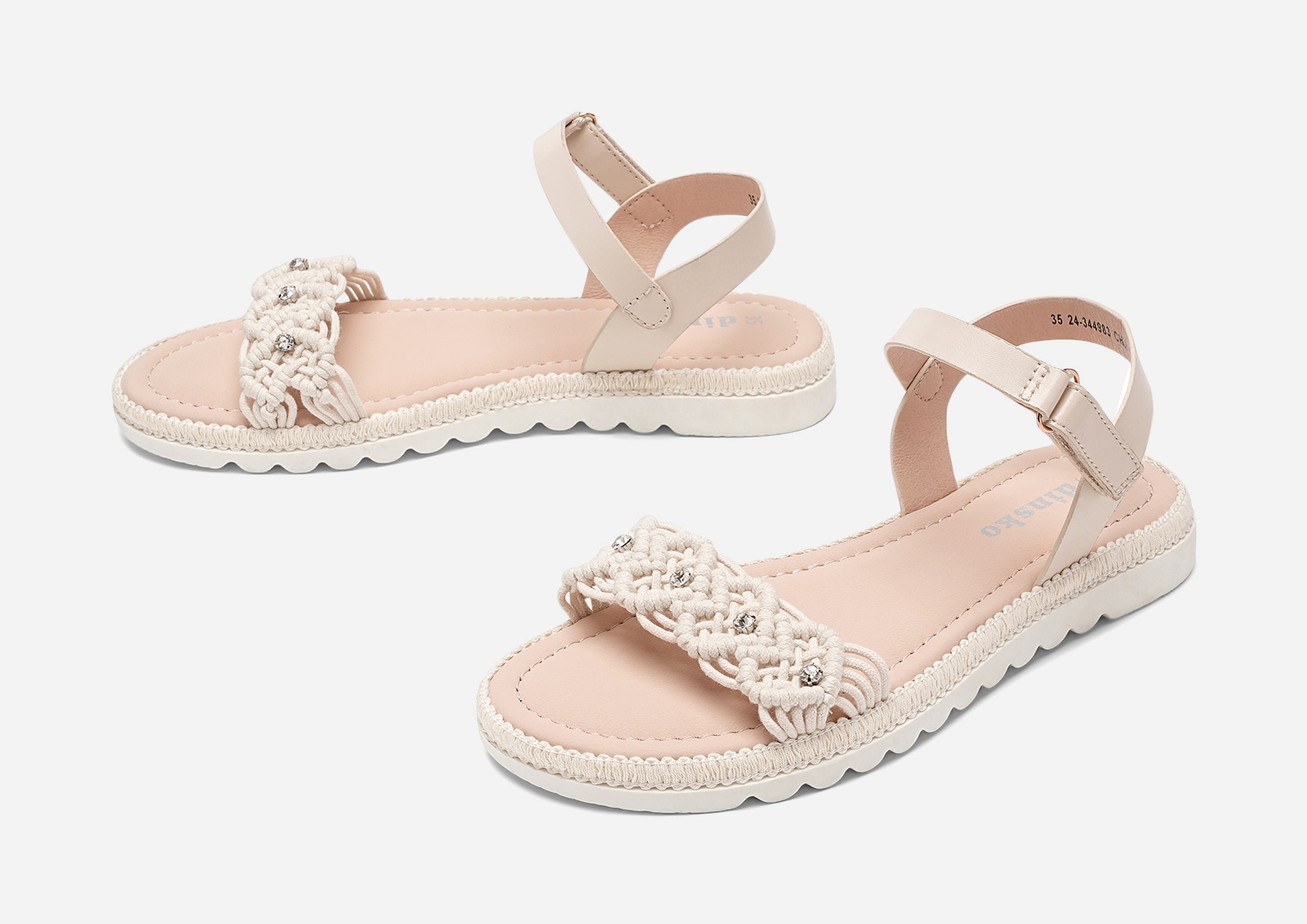 DINSKO, Sandaler Beigea