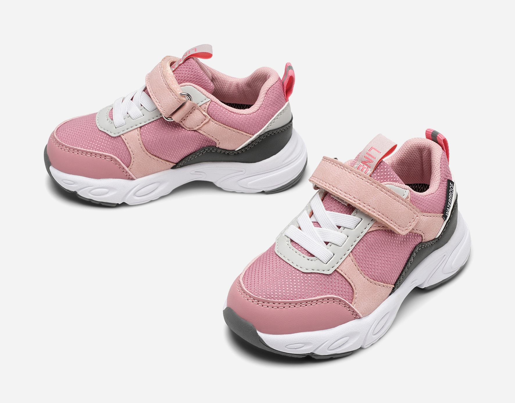 LINEAR, Sneakers waterproof Rosa