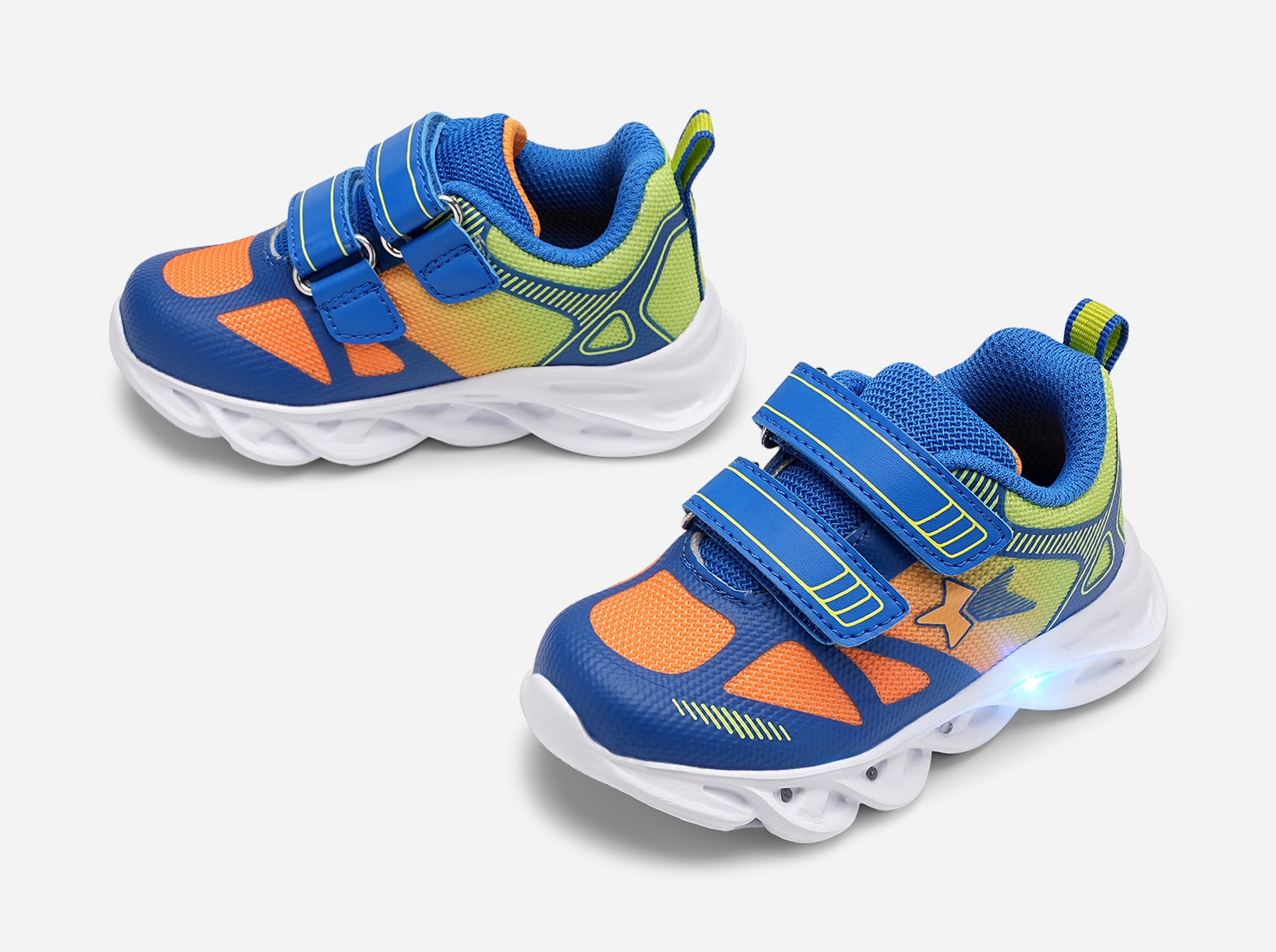 DINSKO, Blinkande sneakers Flerfärgade