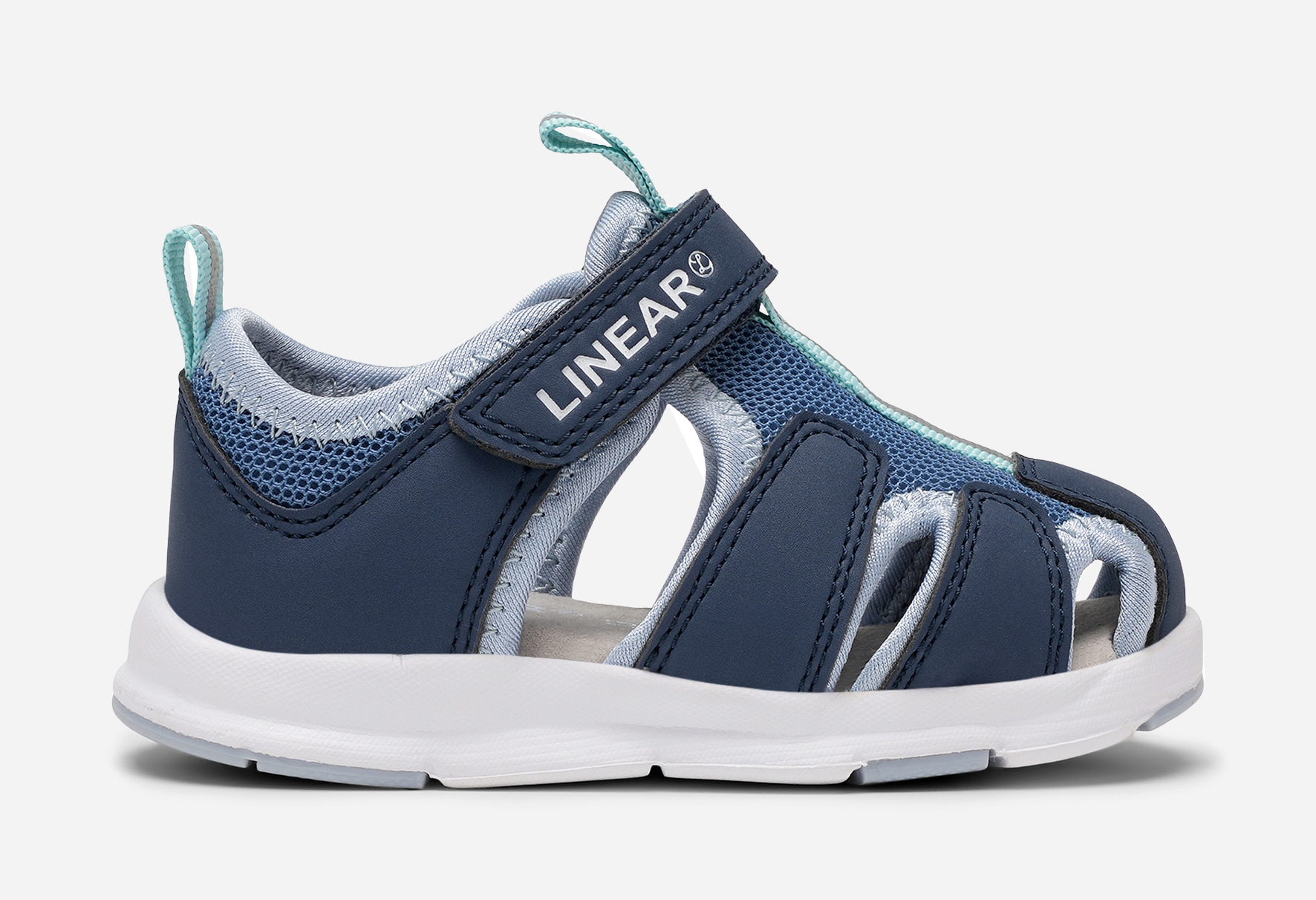 LINEAR, Sandal med täckt tå Flerfärgade
