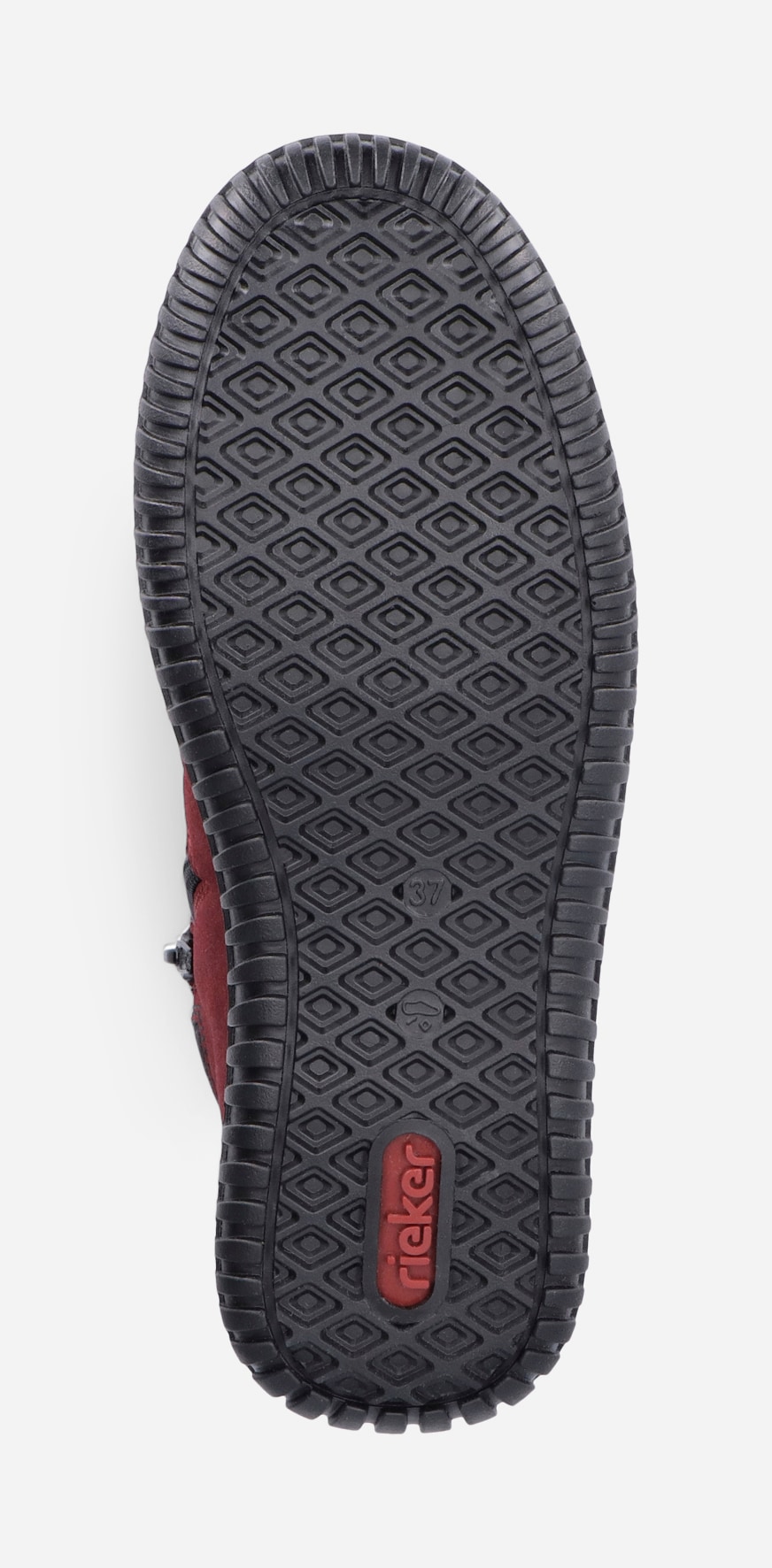 RIEKER, Varmfodrade kängor Röda