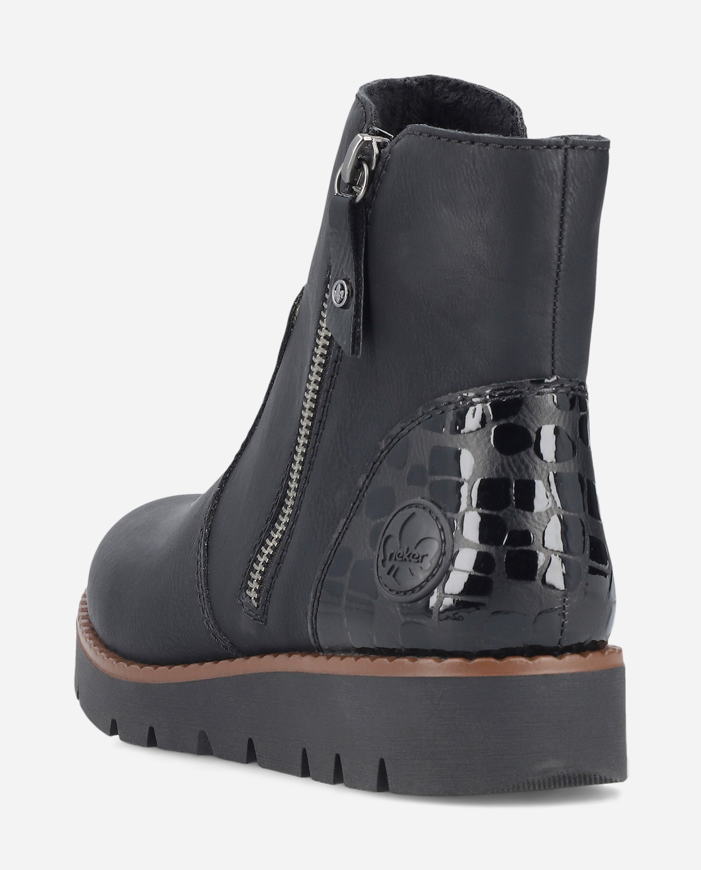 RIEKER, Boots Svarta