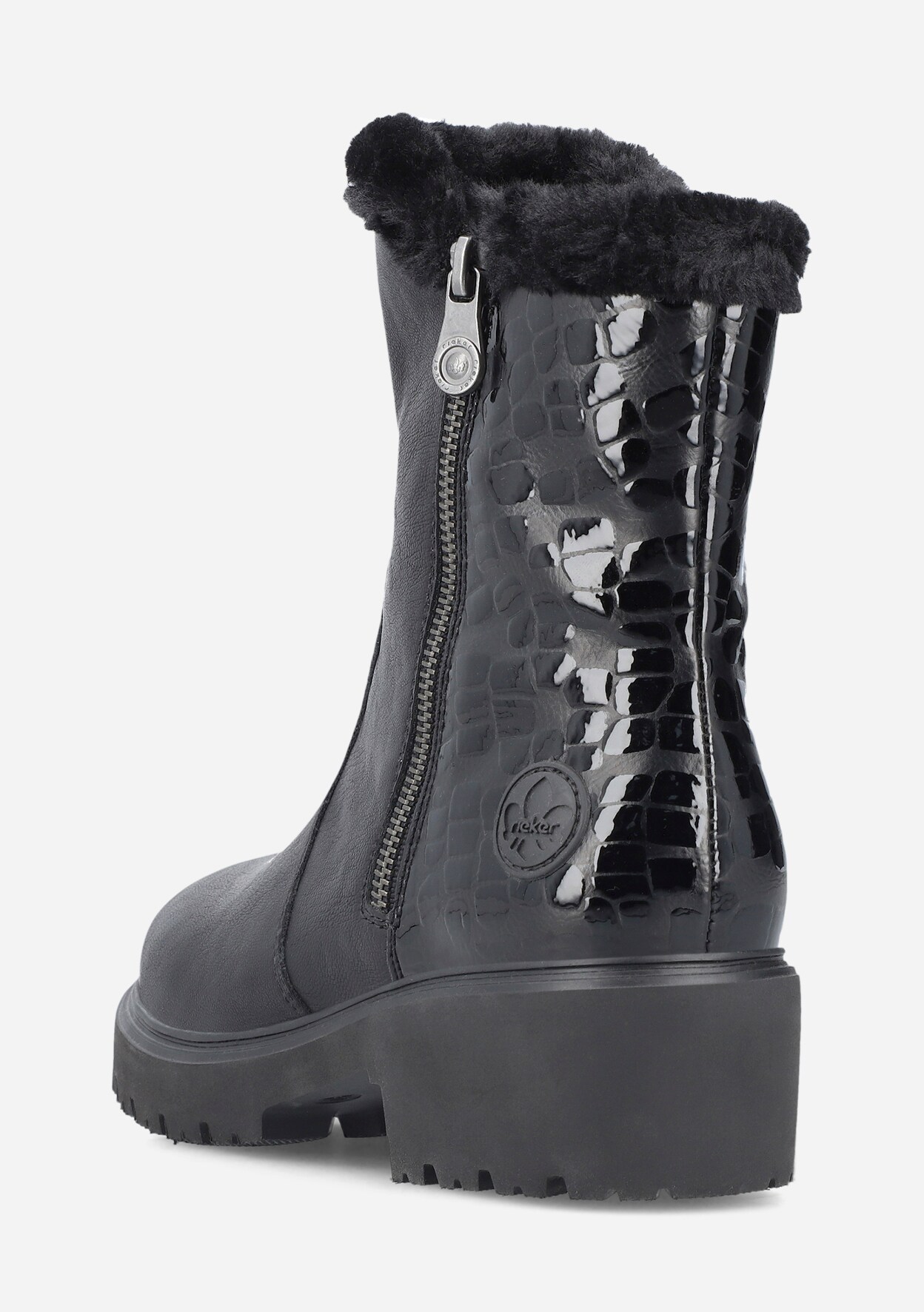 RIEKER, Boots Svarta