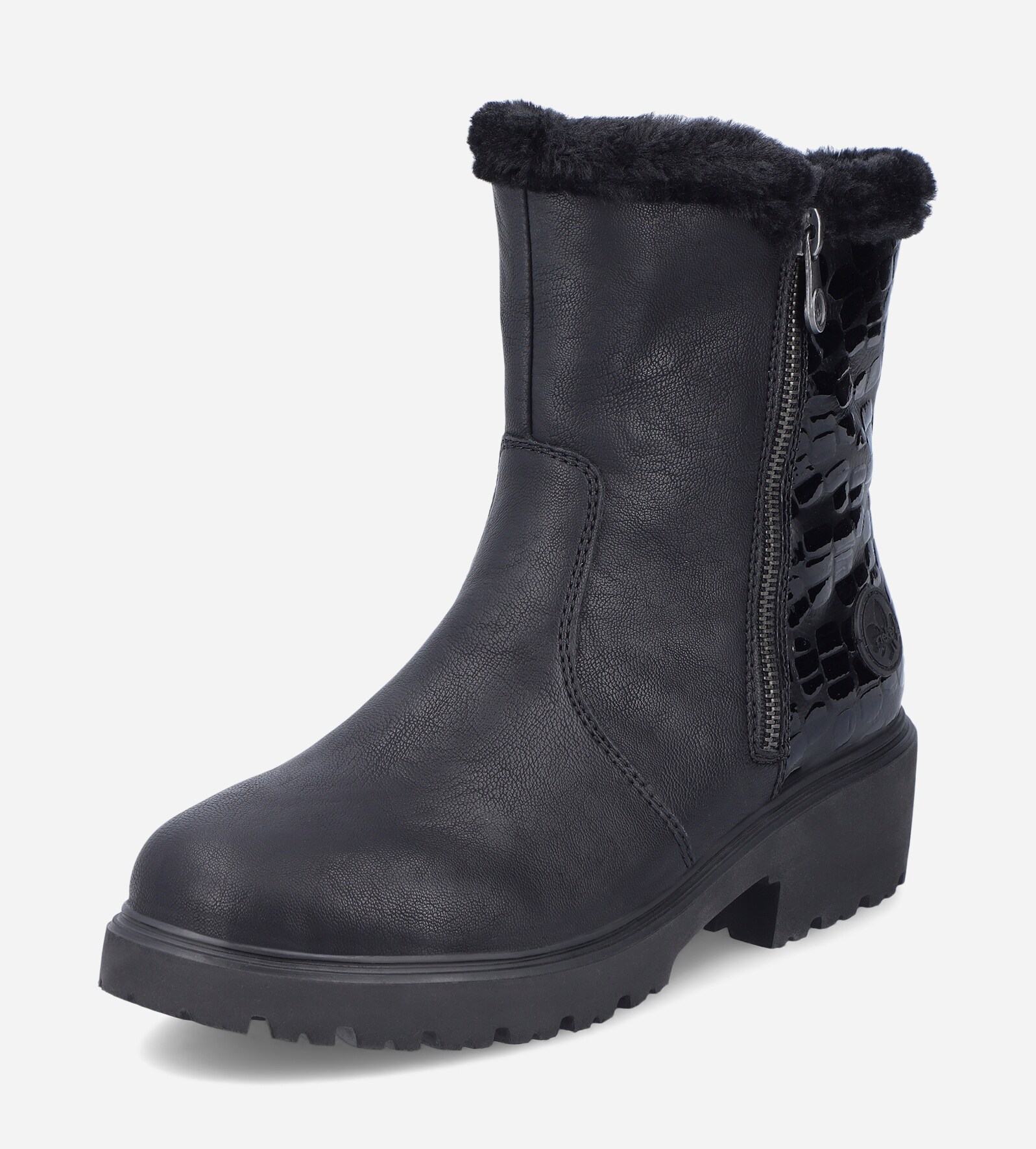 RIEKER, Boots Svarta