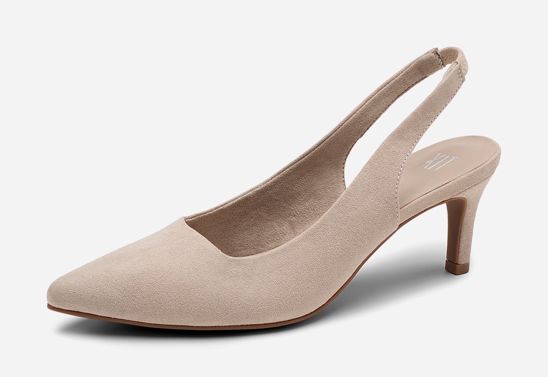 XIT, Pumps med slingback Beigea