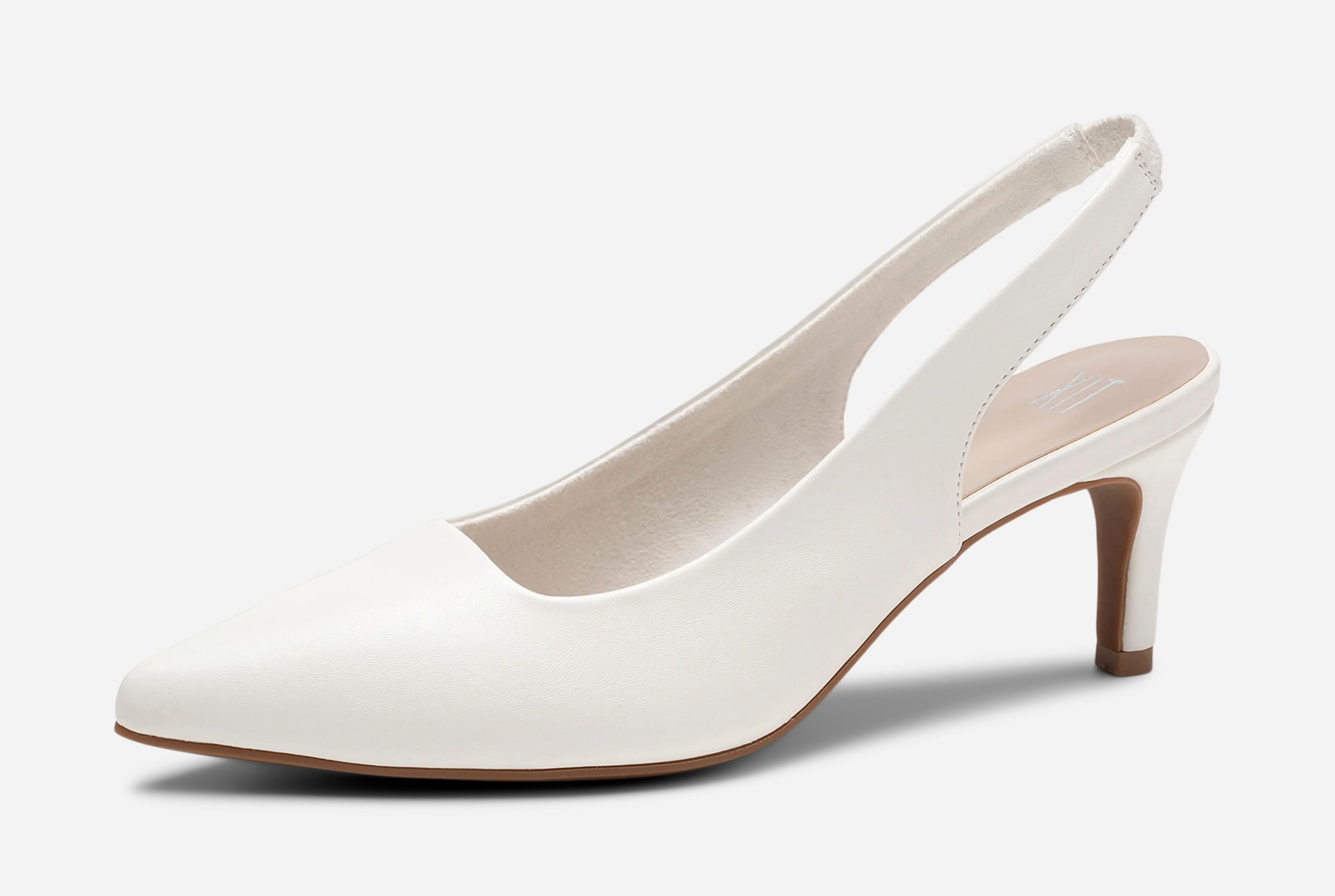 XIT, Pumps med slingback Vita