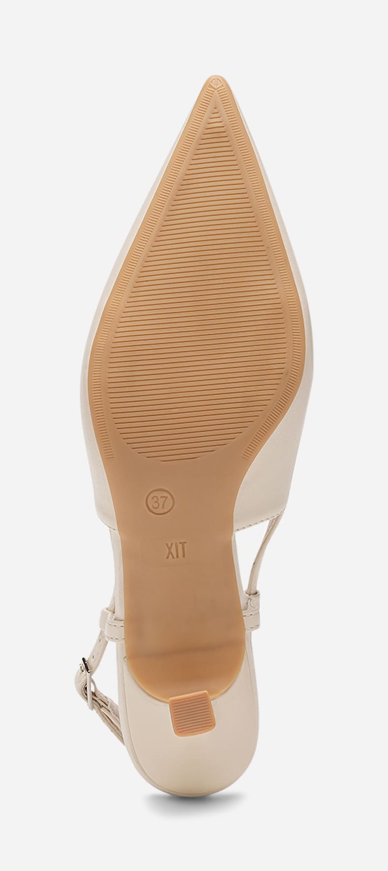 XIT, Pumps med slingback Beigea