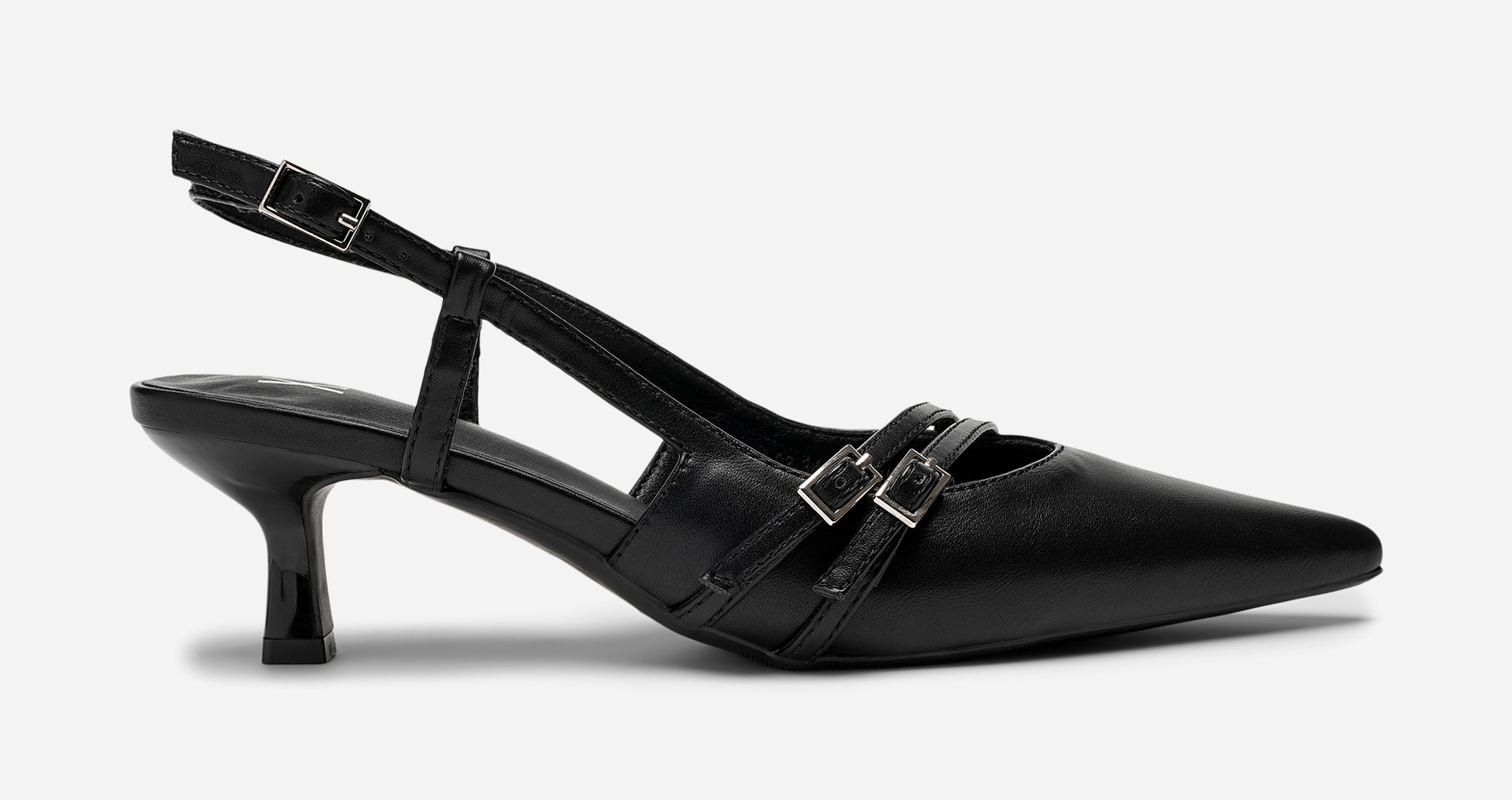 XIT, Pumps med slingback Svarta
