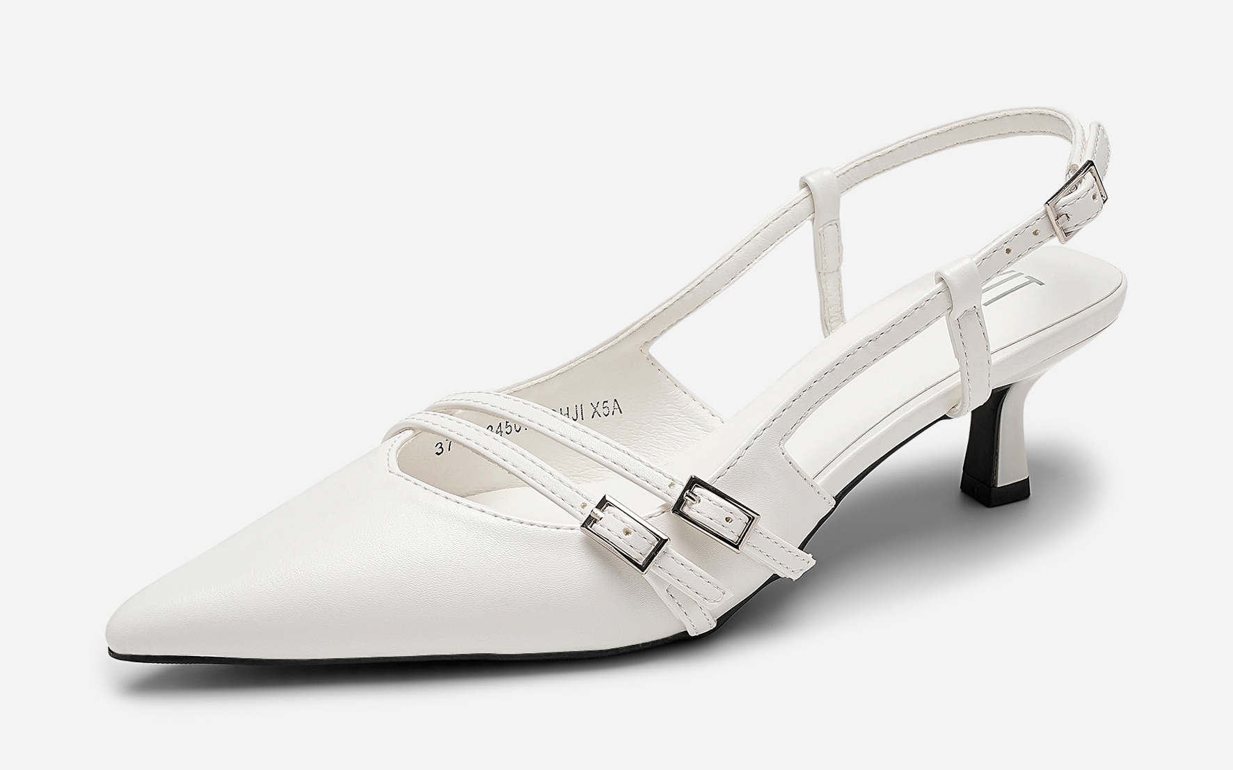 XIT, Pumps med slingback Vita