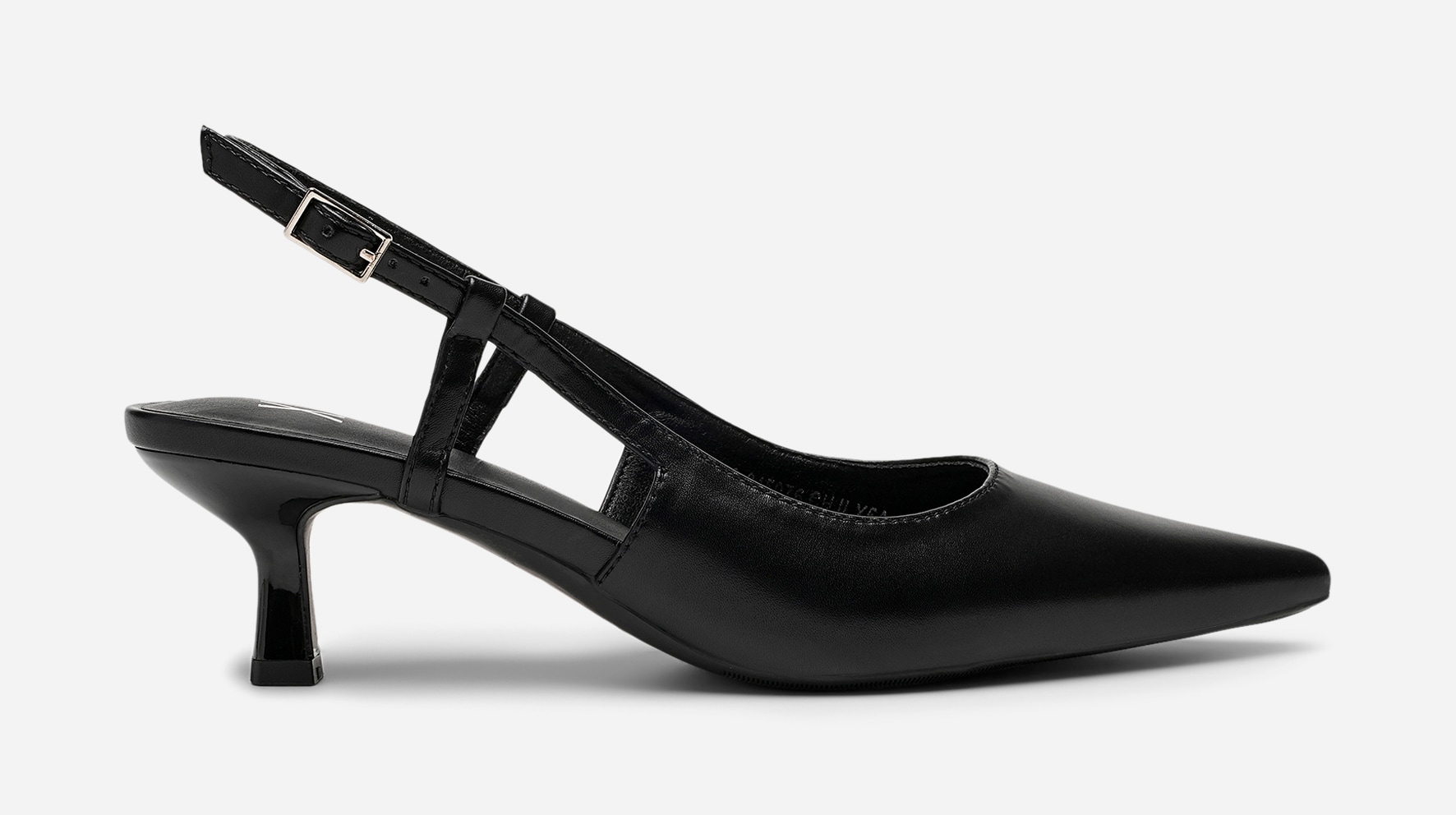 XIT, Pumps med slingback Svarta