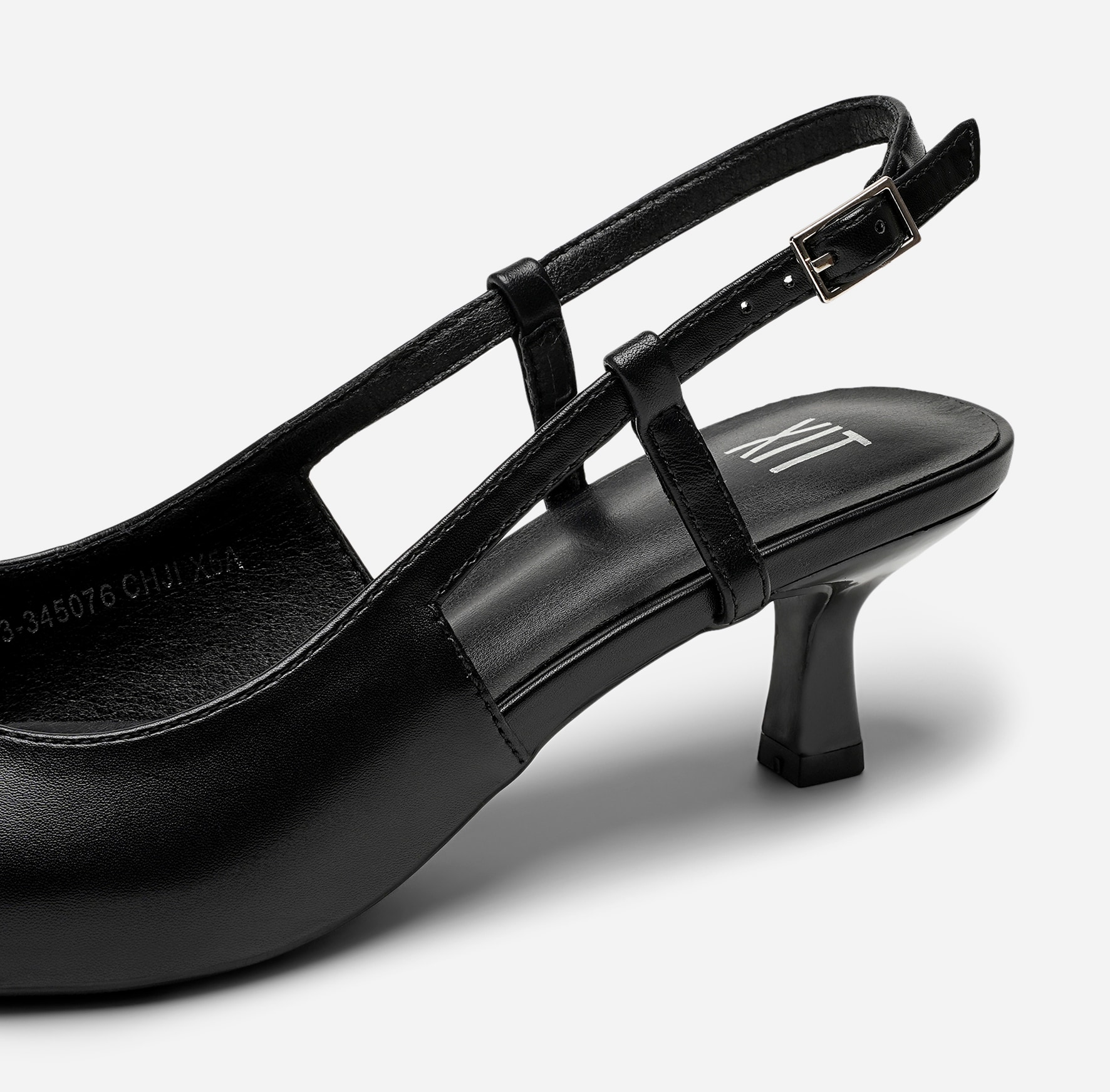 XIT, Pumps med slingback Svarta