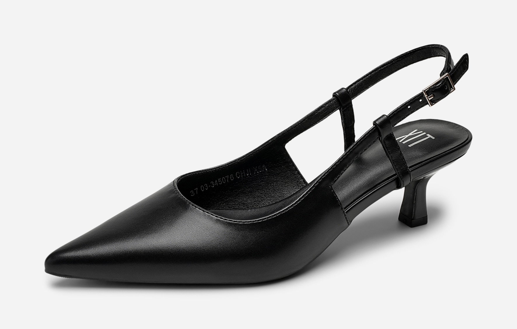 XIT, Pumps med slingback Svarta