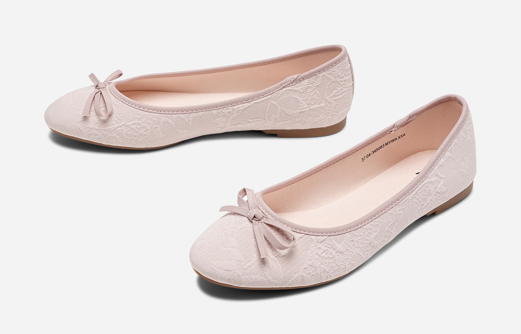ATTITUDE, Ballerinaskor Rosa
