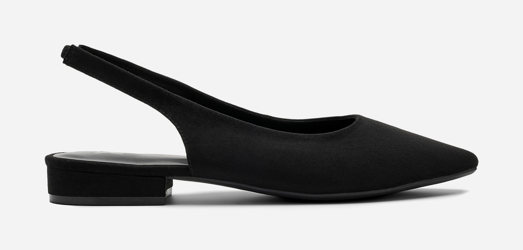 XIT, Ballerinaskor med slingback Svarta