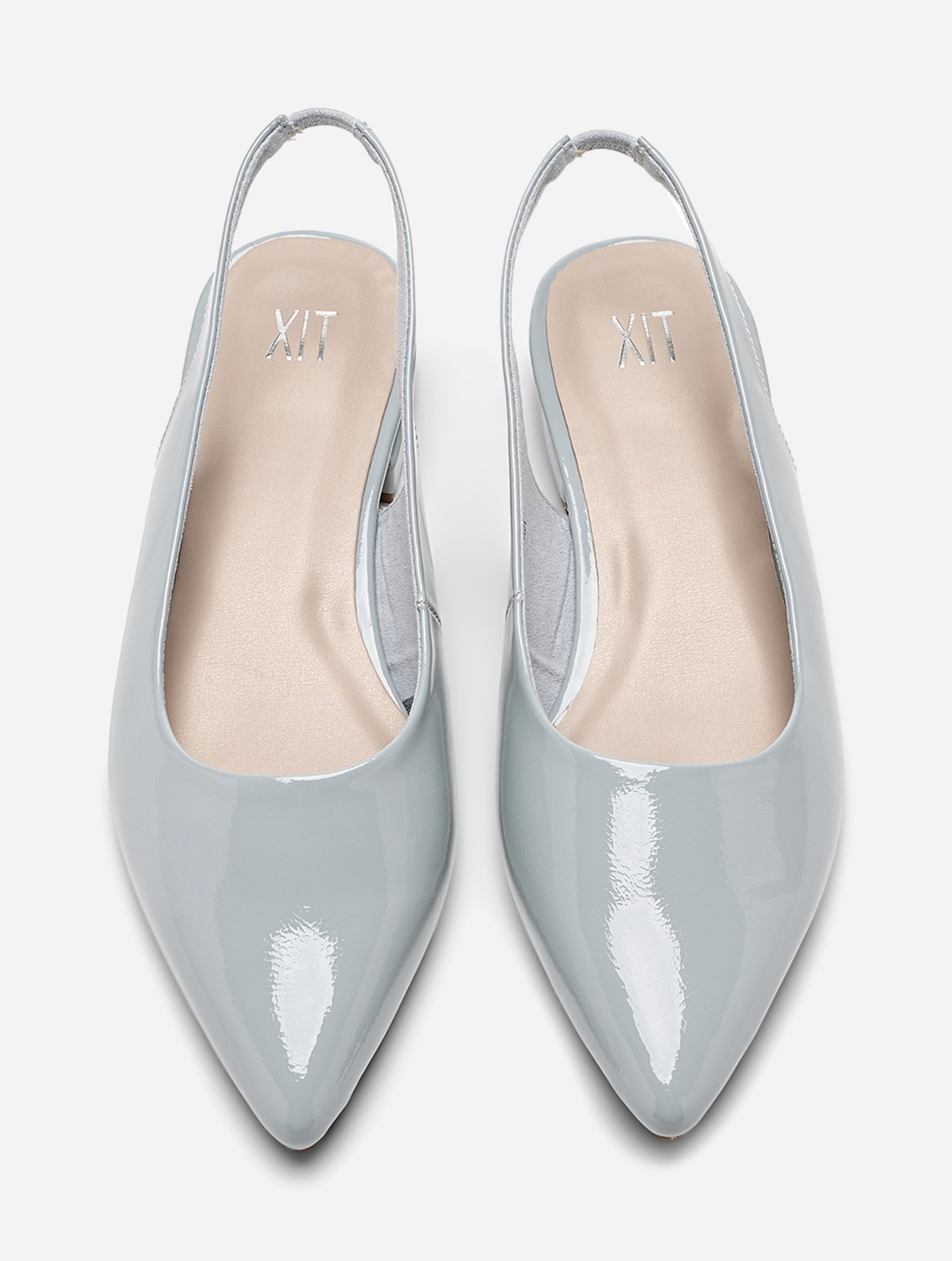 XIT, Ballerinaskor med slingback Blåa