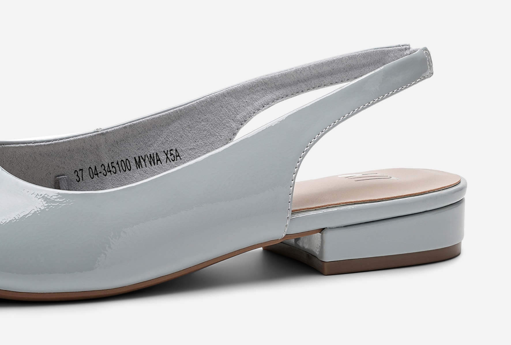 XIT, Ballerinaskor med slingback Blåa