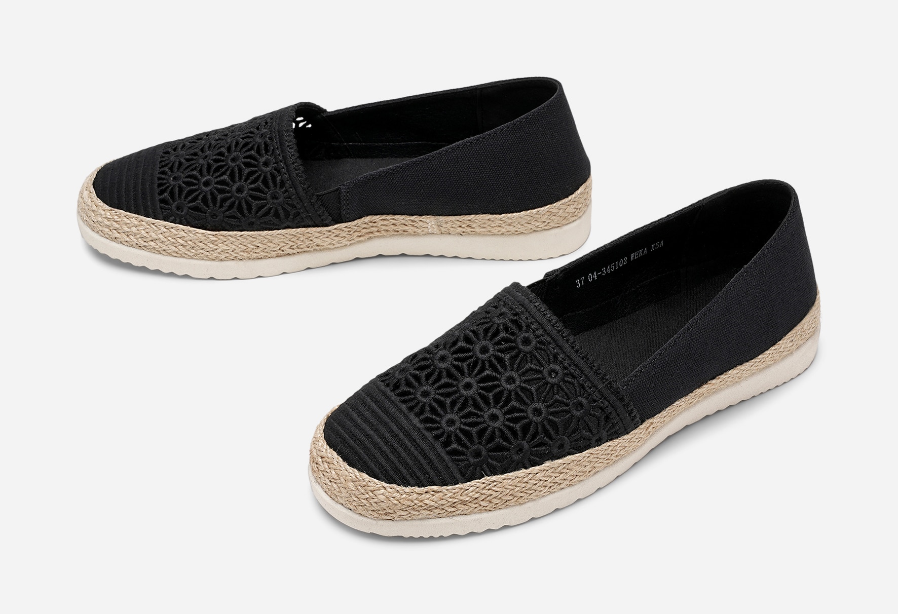 SO ALL, Espadrillos Svarta