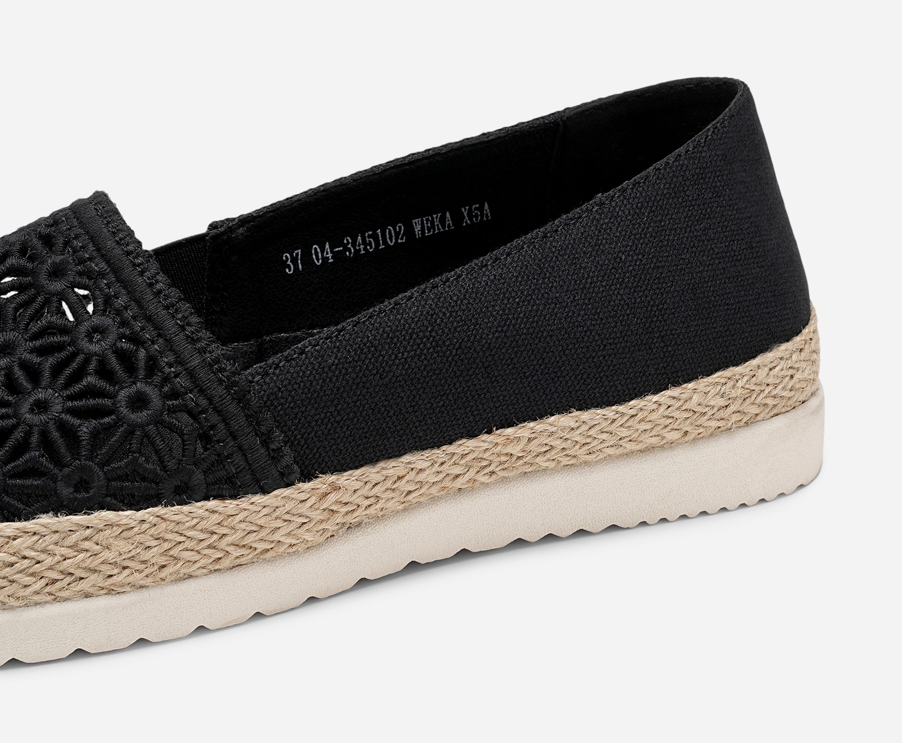 SO ALL, Espadrillos Svarta