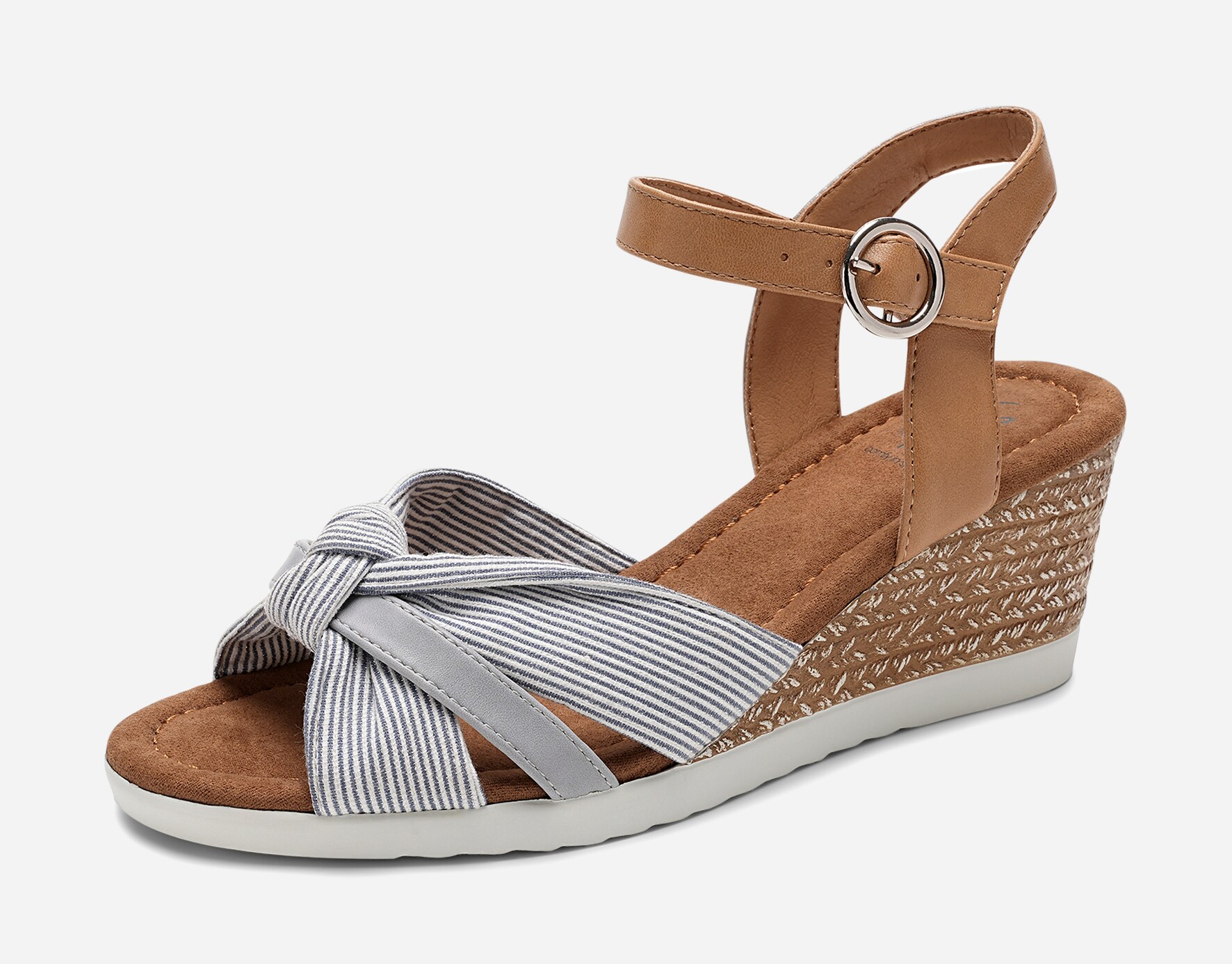 SO ALL, Sandaletter med remmar Blåa