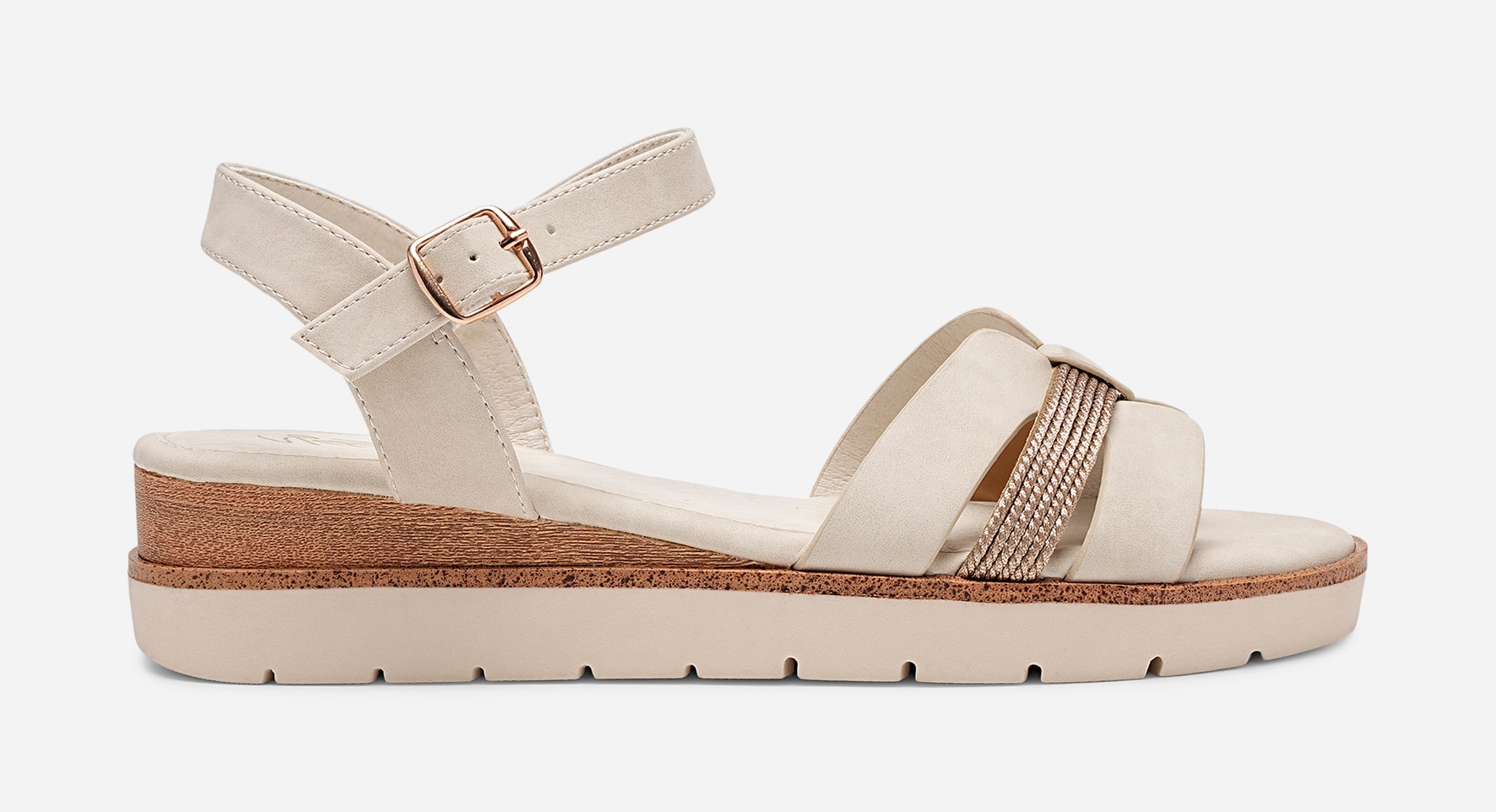 SO ALL, Sandaletter Beigea