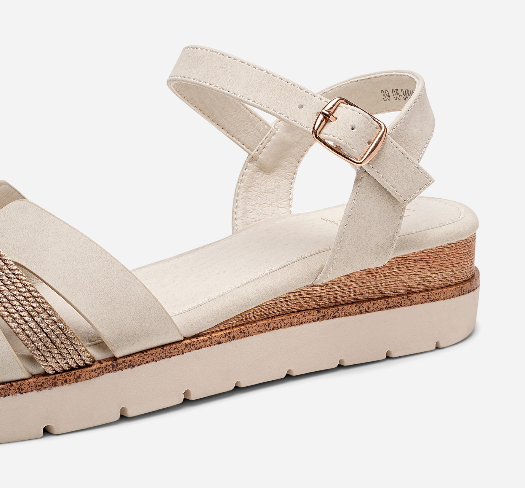SO ALL, Sandaletter Beigea