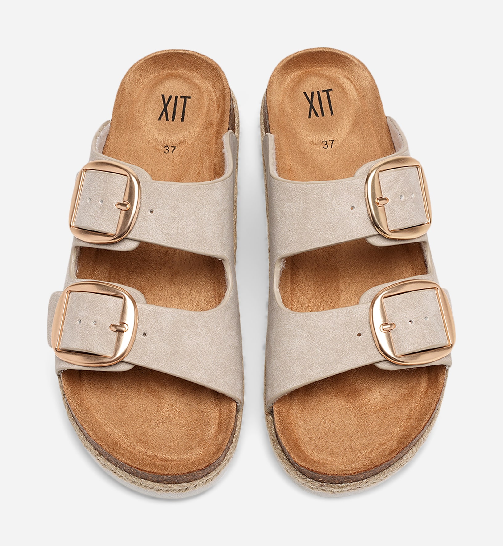 XIT, Sandaler med repsula Beigea