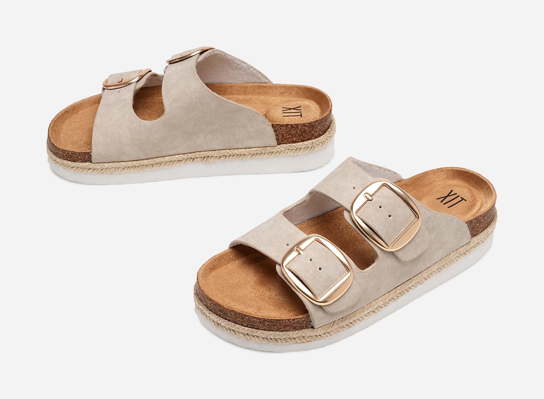 XIT, Sandaler med repsula Beigea