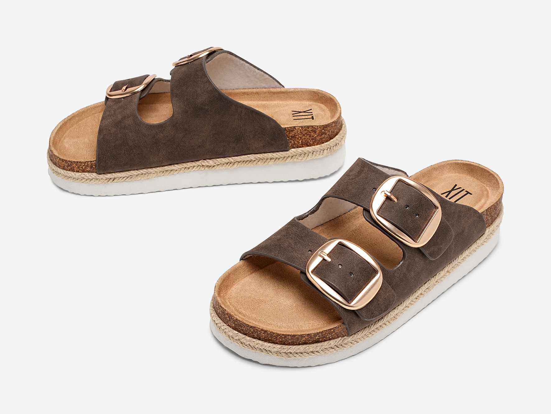 XIT, Sandaler med repsula Bruna
