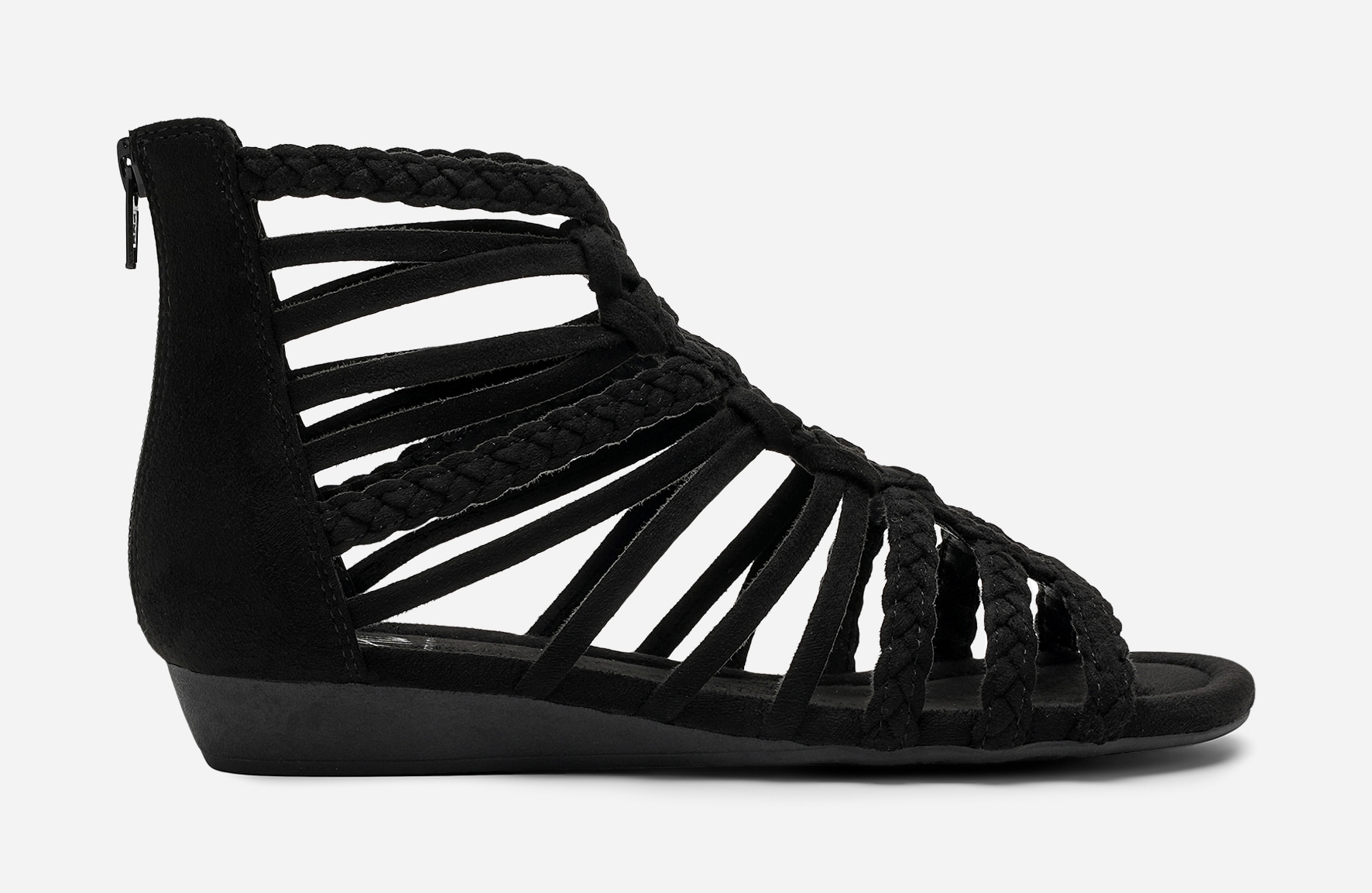 SO ALL, Sandaler med remmar Svarta