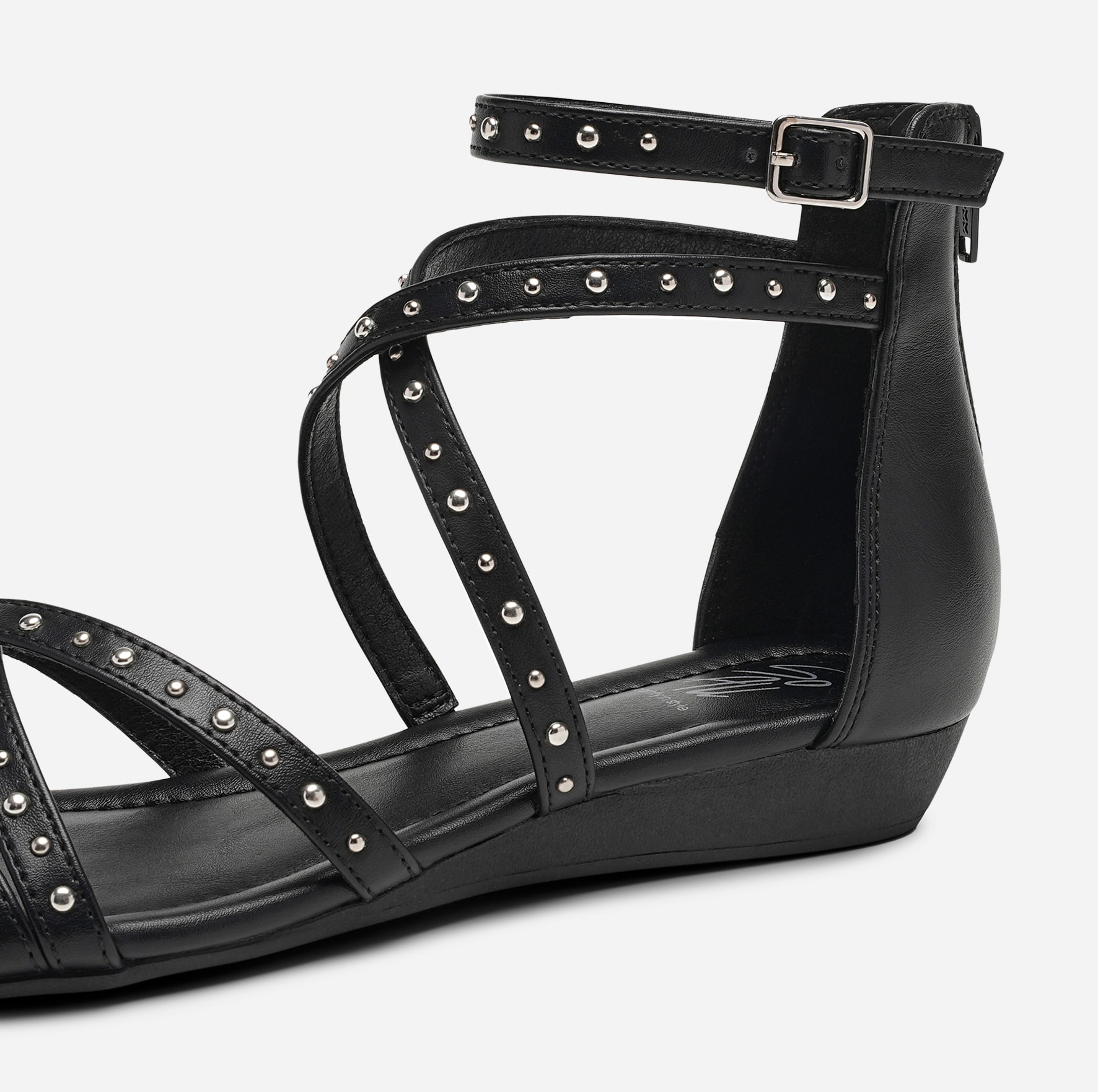 SO ALL, Sandaler med remmar Svarta