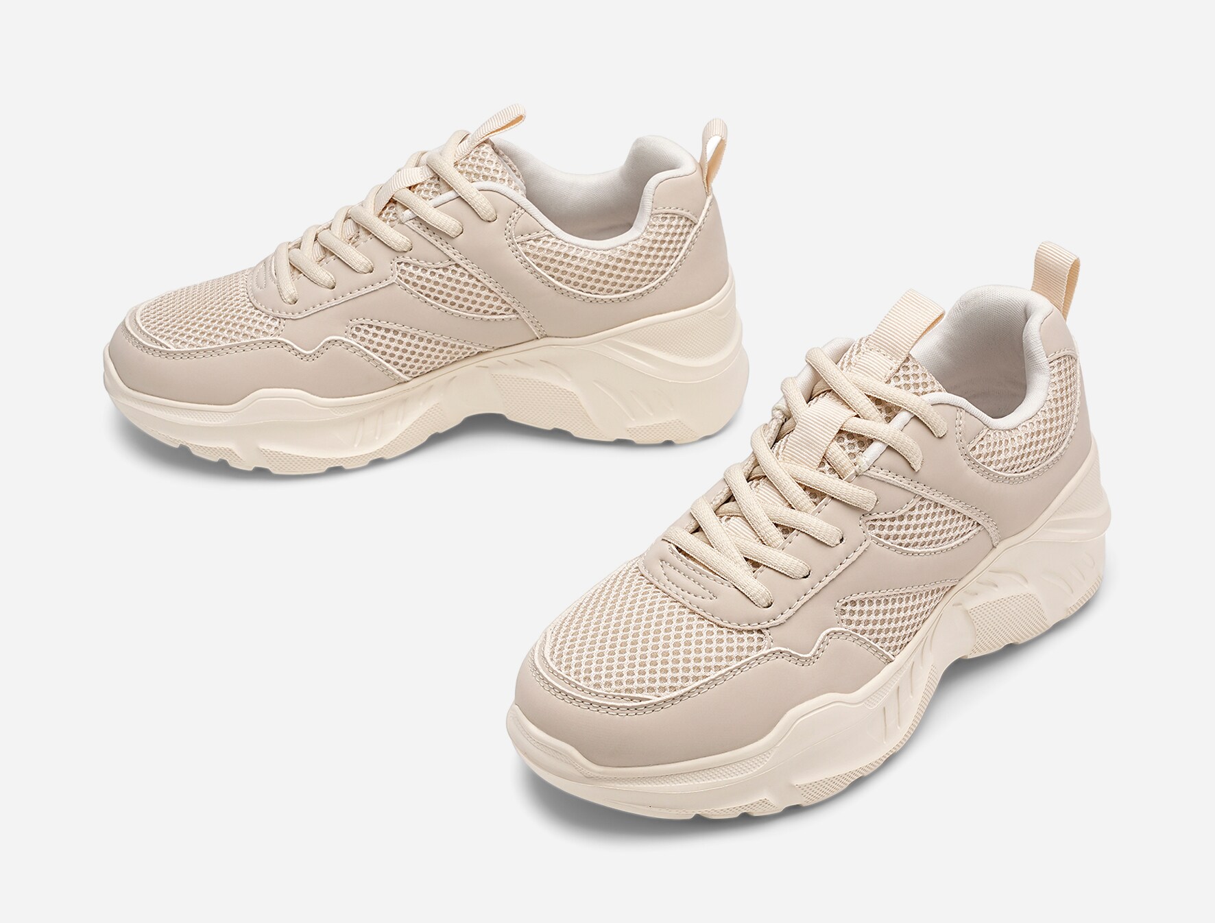 ATTITUDE, Sneakers Beigea