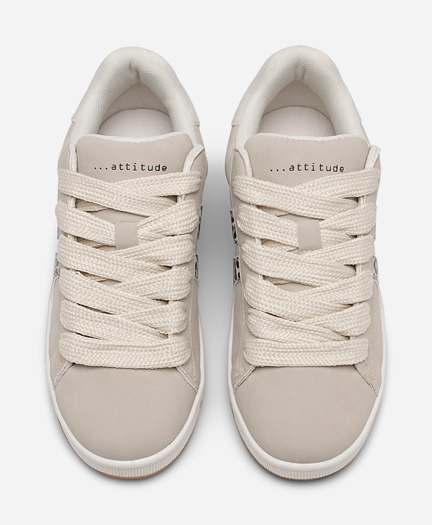 ATTITUDE, Sneakers Beigea