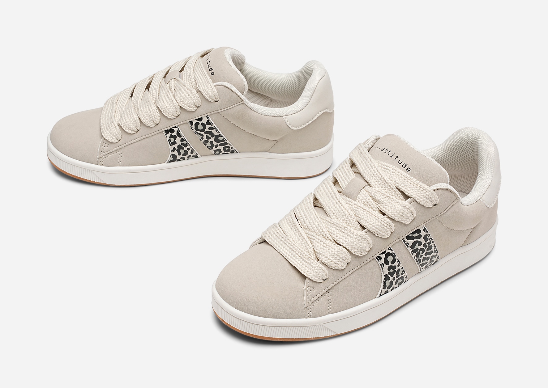 ATTITUDE, Sneakers Beigea