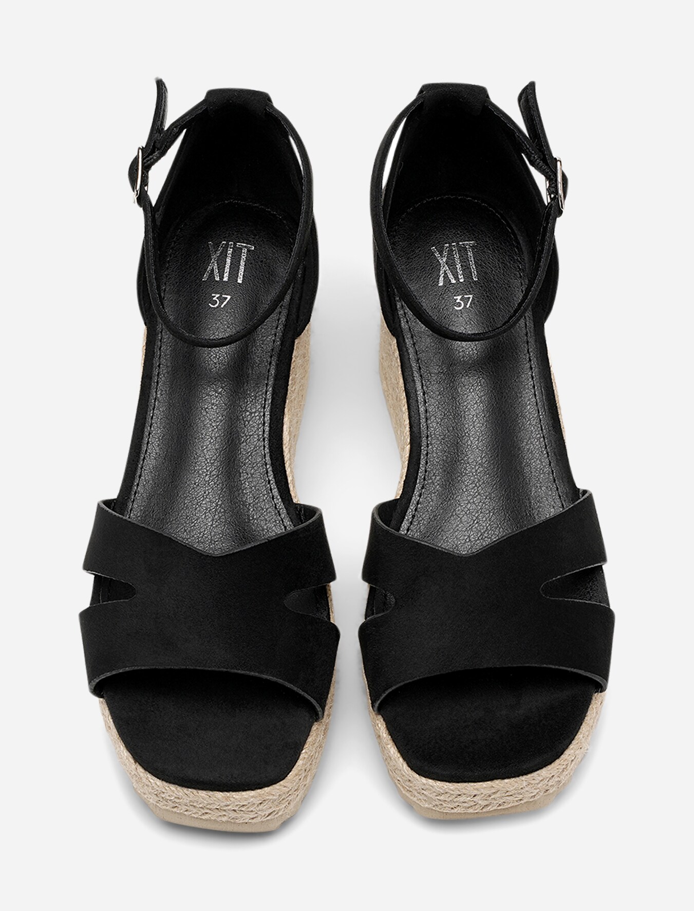 XIT, Sandaletter med repsula Svarta