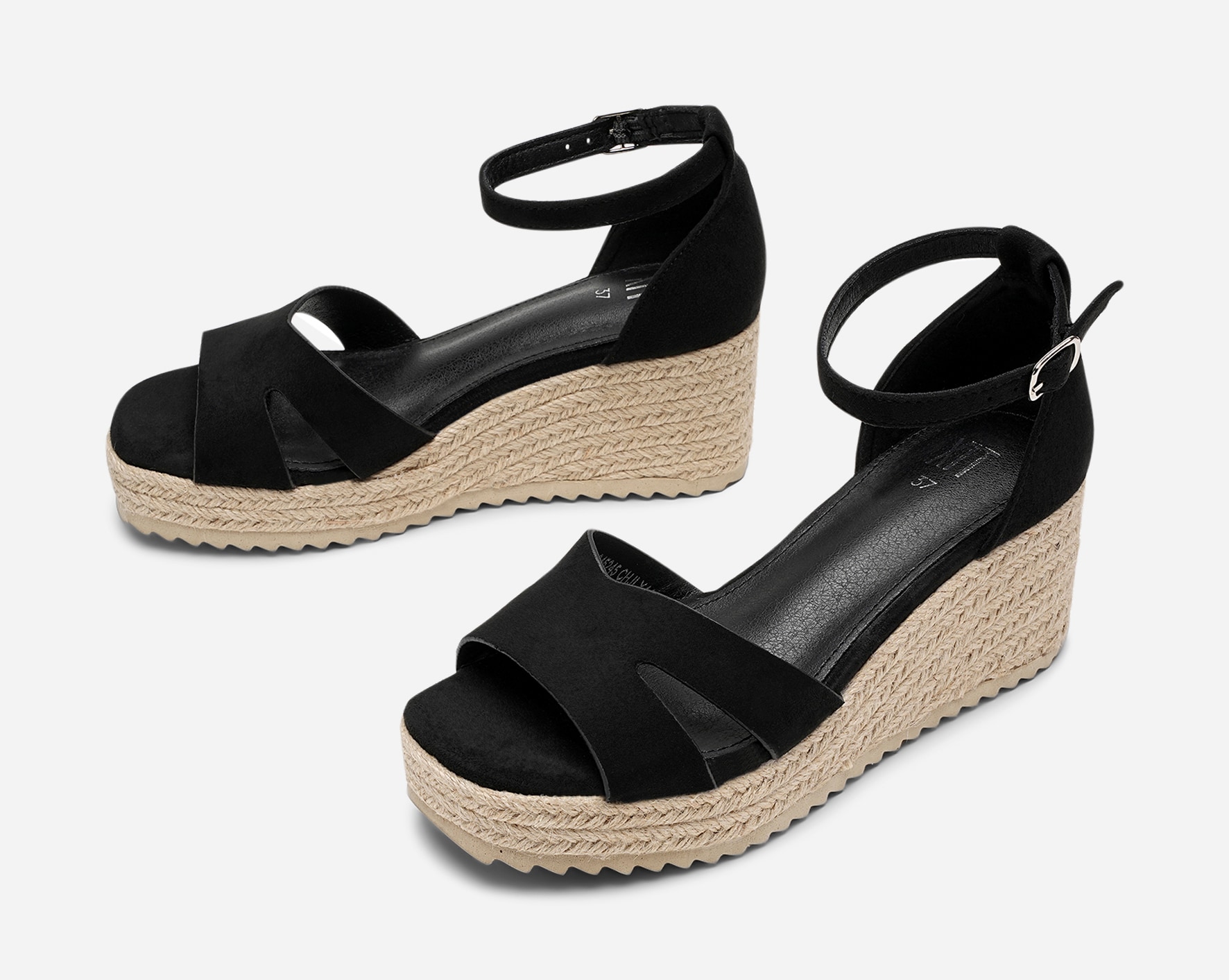 XIT, Sandaletter med repsula Svarta