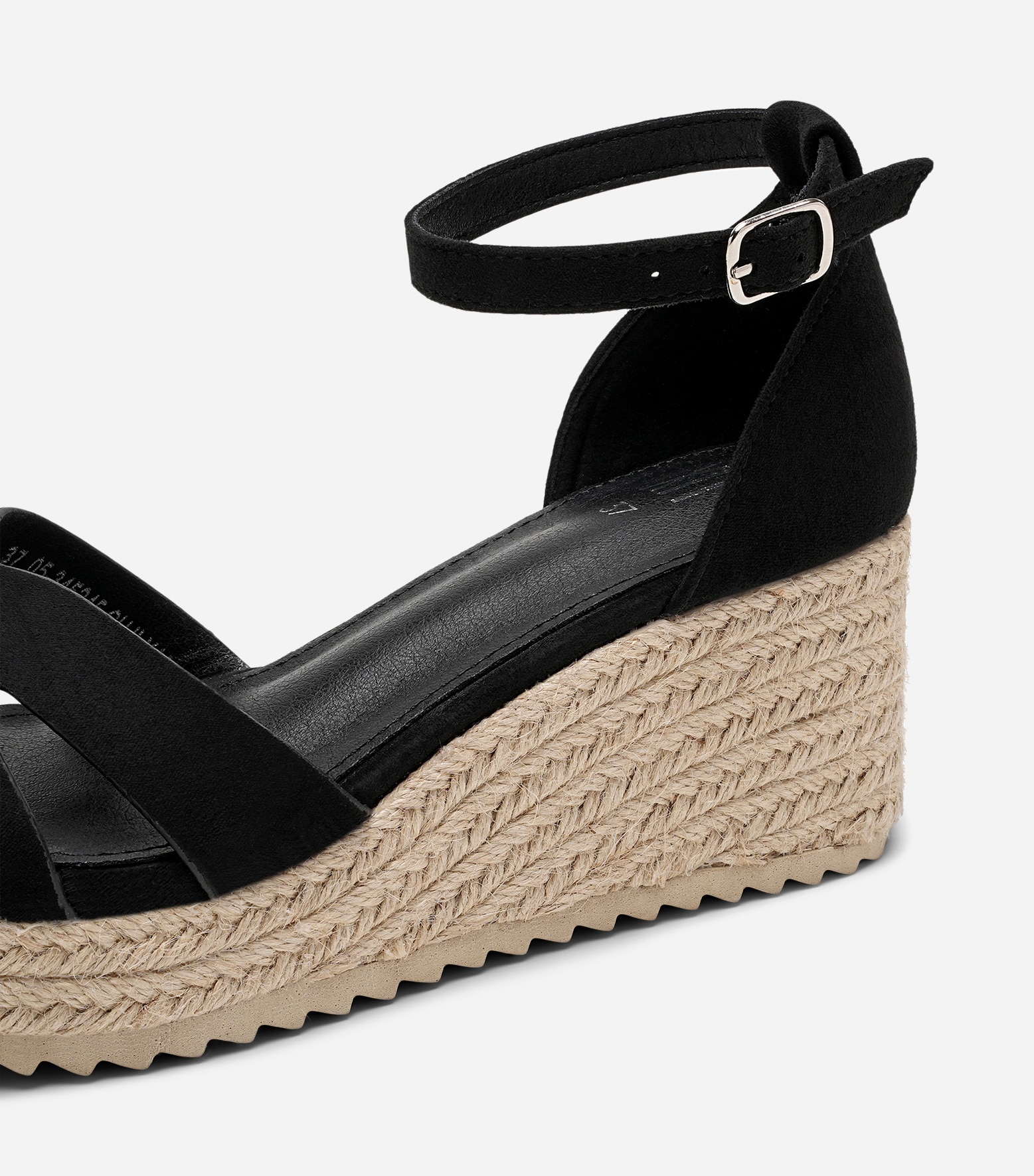 XIT, Sandaletter med repsula Svarta