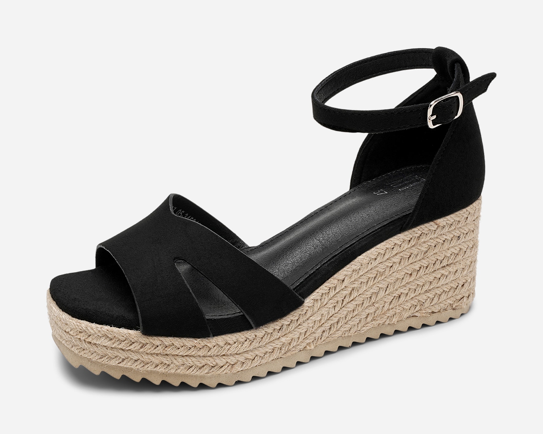 XIT, Sandaletter med repsula Svarta