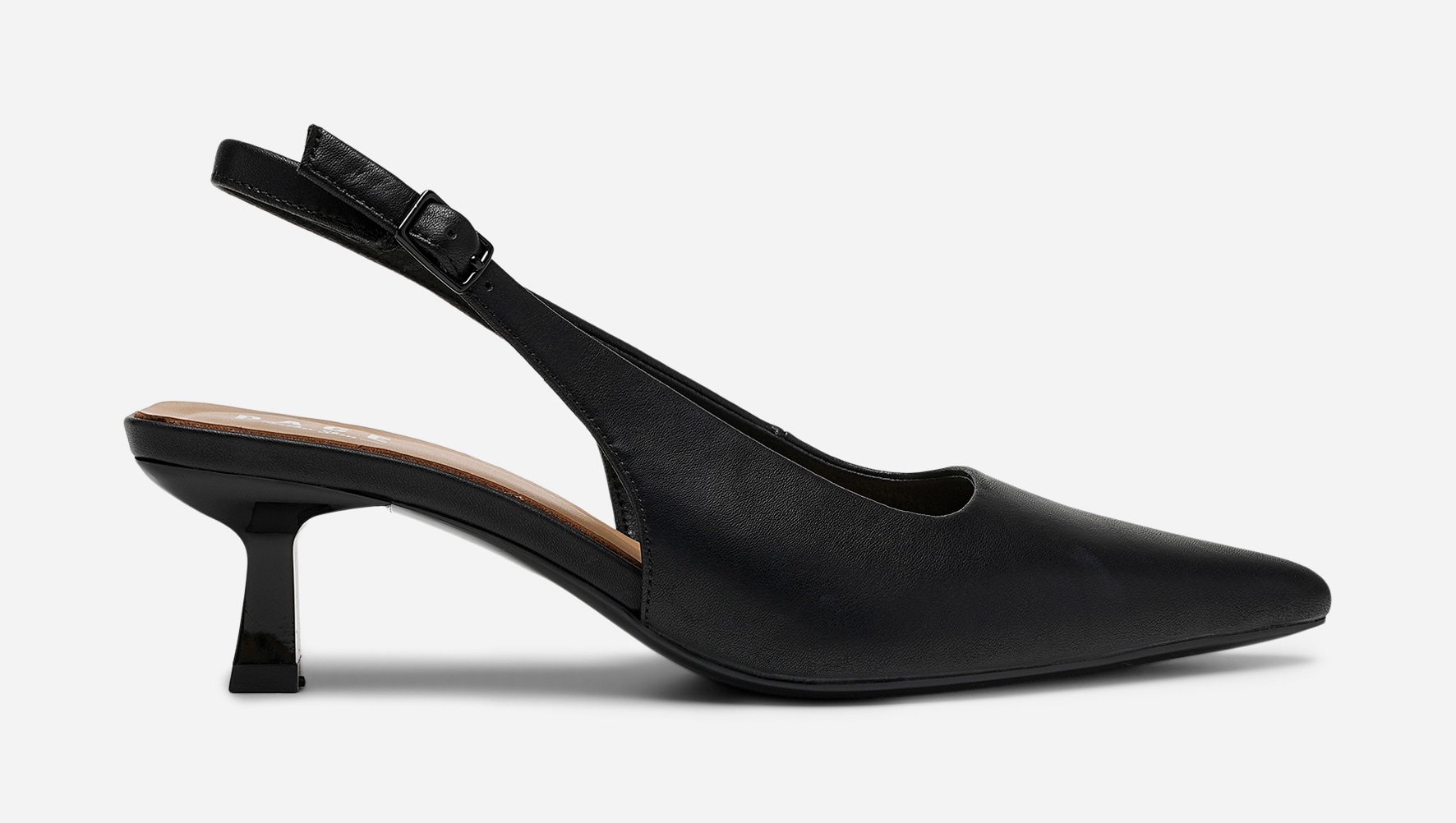 PACE, Pumps med slingback Svarta