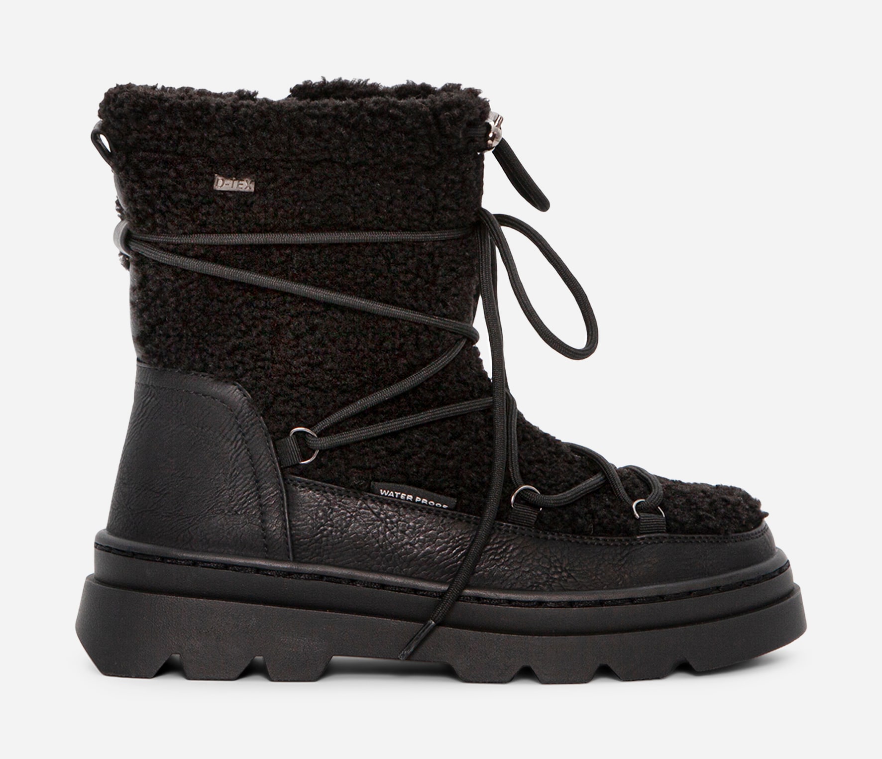 DUFFY, Varmfodrade boots, waterproof Svarta